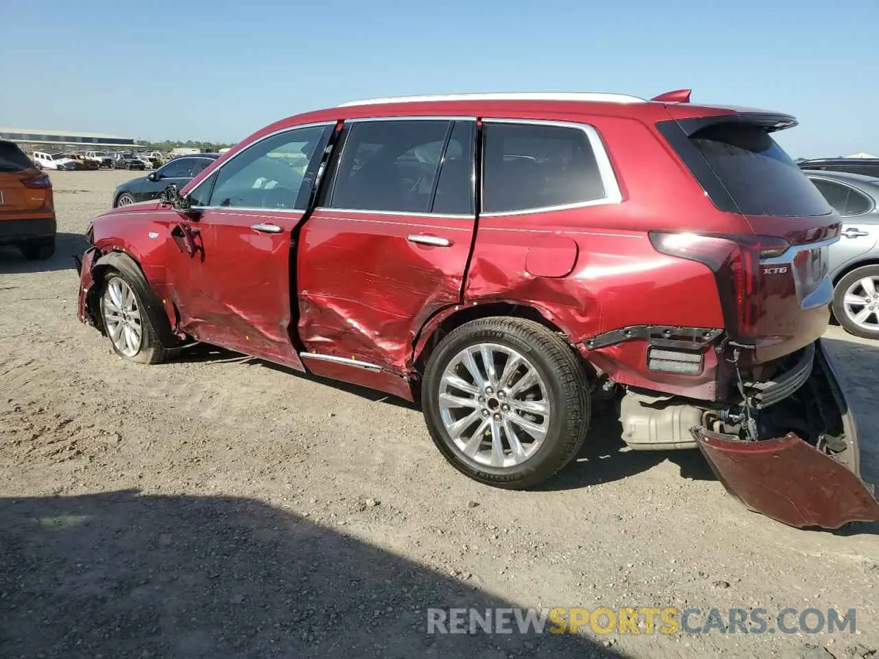 2 Photograph of a damaged car 1GYKPCRSXLZ101003 CADILLAC XT6 2020