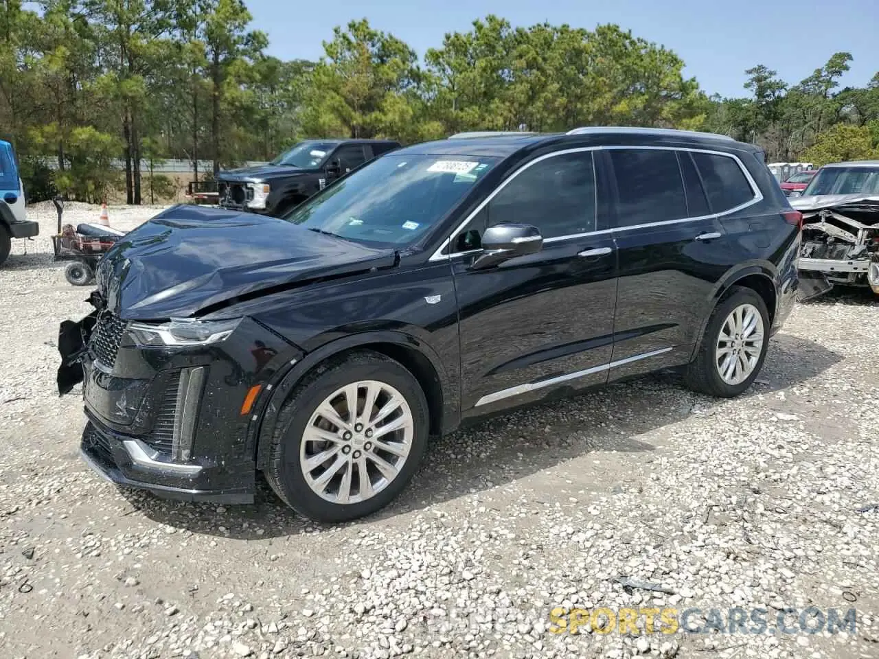 1 Photograph of a damaged car 1GYKPCRSXLZ104502 CADILLAC XT6 2020