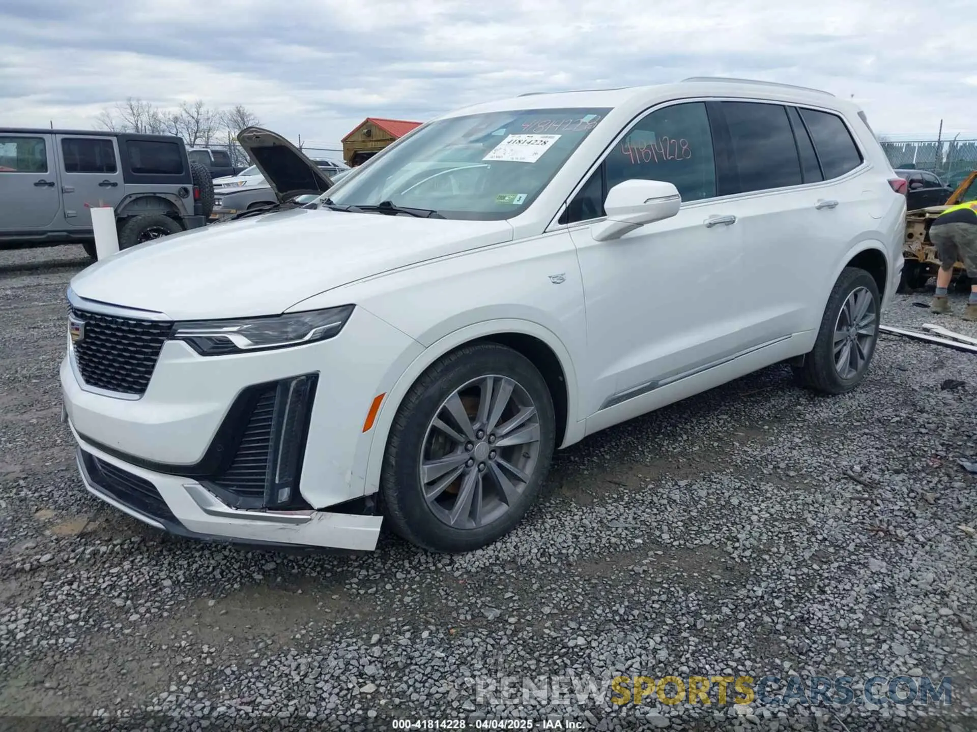 2 Photograph of a damaged car 1GYKPCRSXLZ137290 CADILLAC XT6 2020