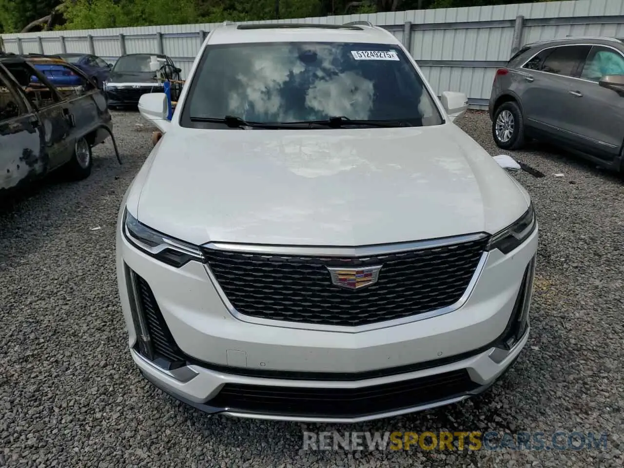 5 Photograph of a damaged car 1GYKPCRSXLZ183458 CADILLAC XT6 2020