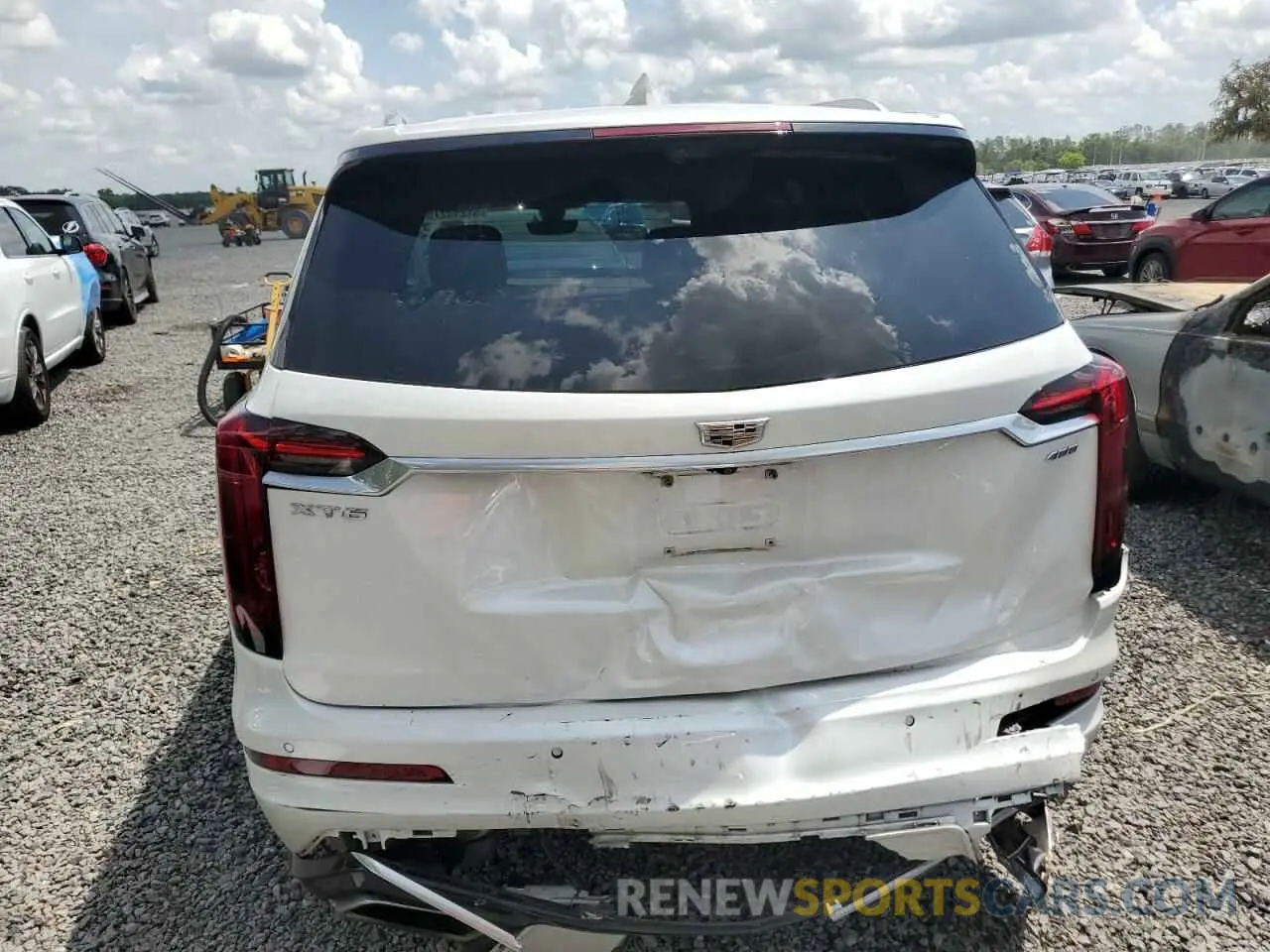 6 Photograph of a damaged car 1GYKPCRSXLZ183458 CADILLAC XT6 2020