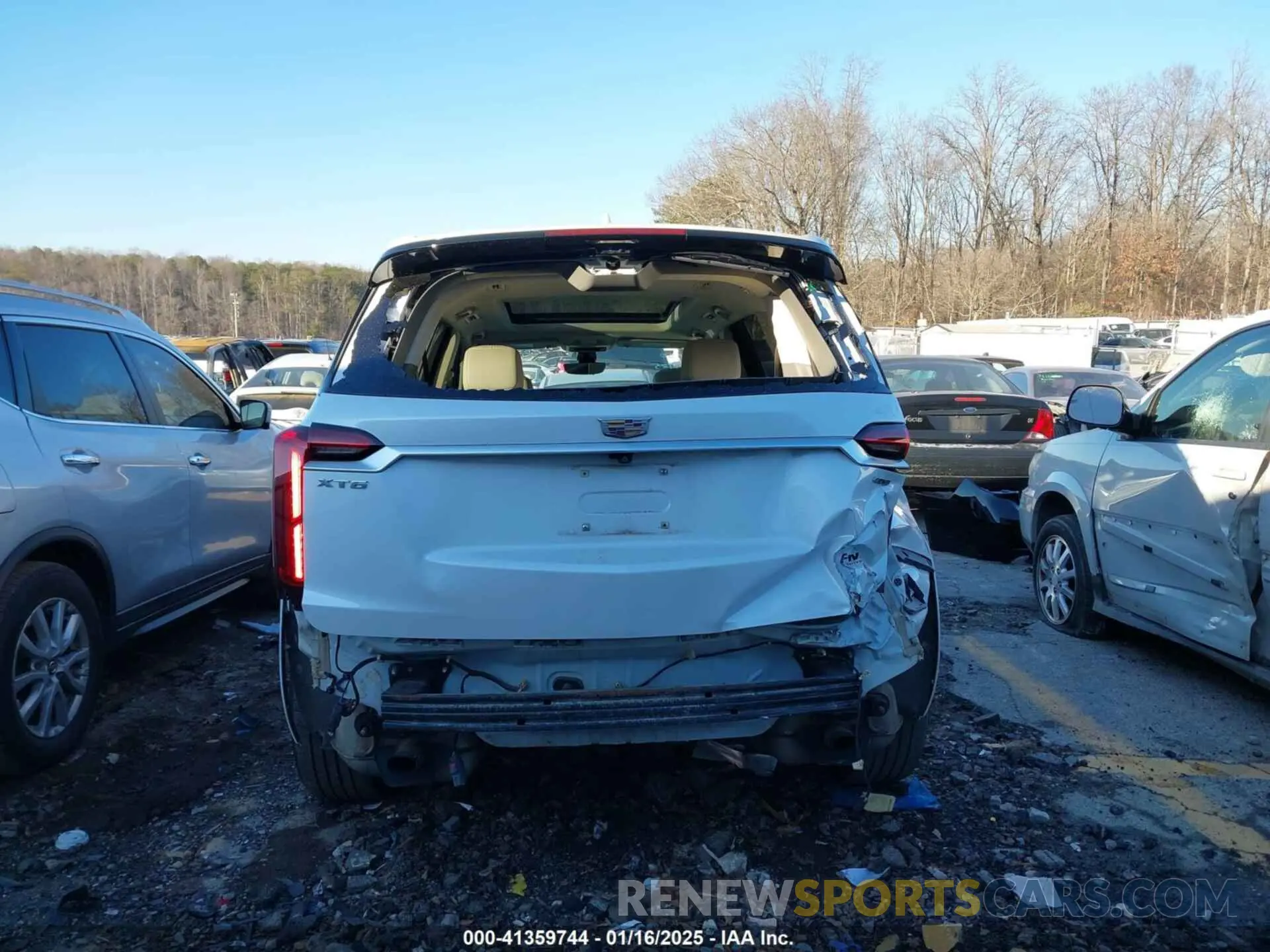 16 Photograph of a damaged car 1GYKPCRSXLZ207533 CADILLAC XT6 2020