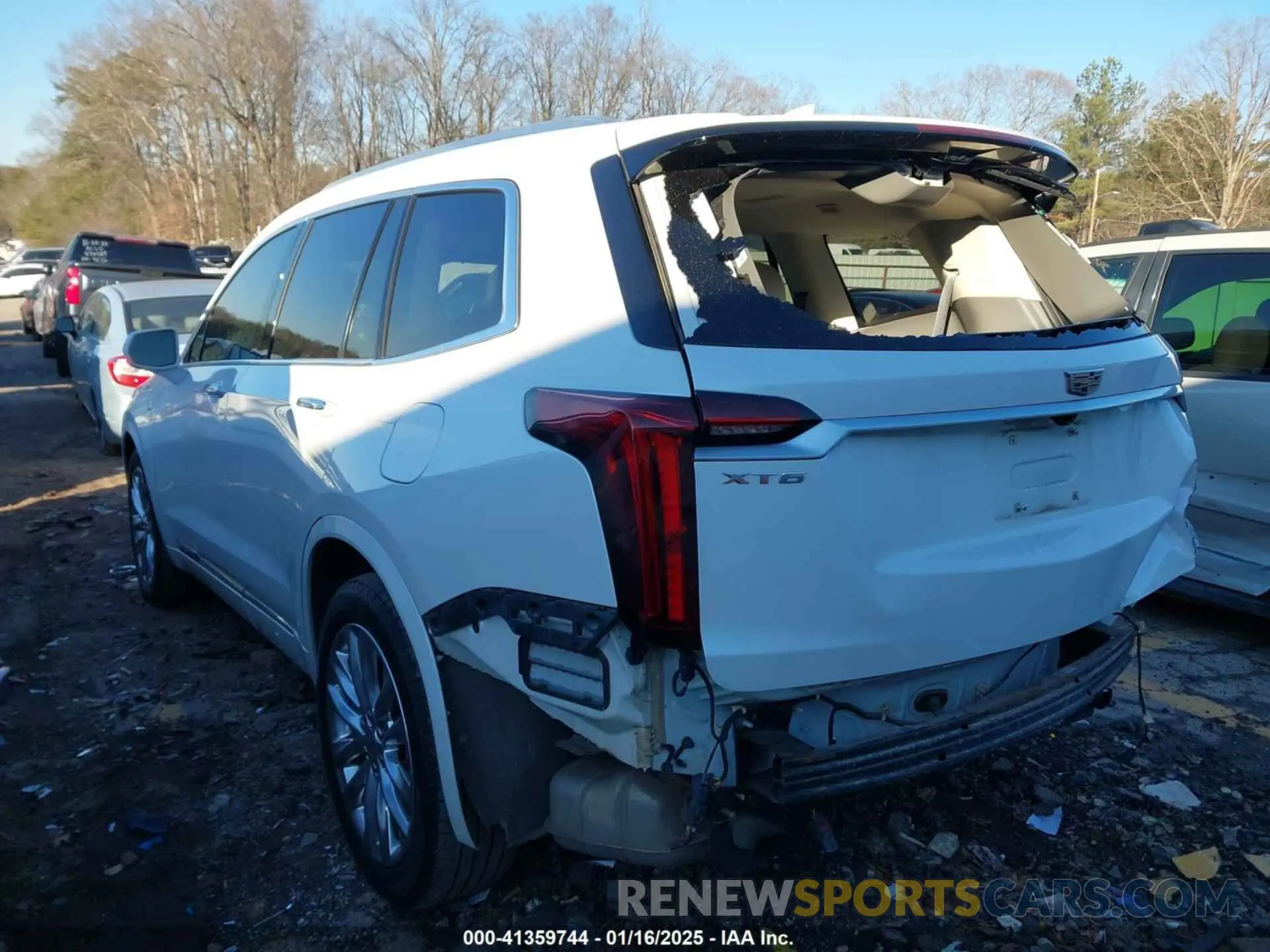 3 Photograph of a damaged car 1GYKPCRSXLZ207533 CADILLAC XT6 2020