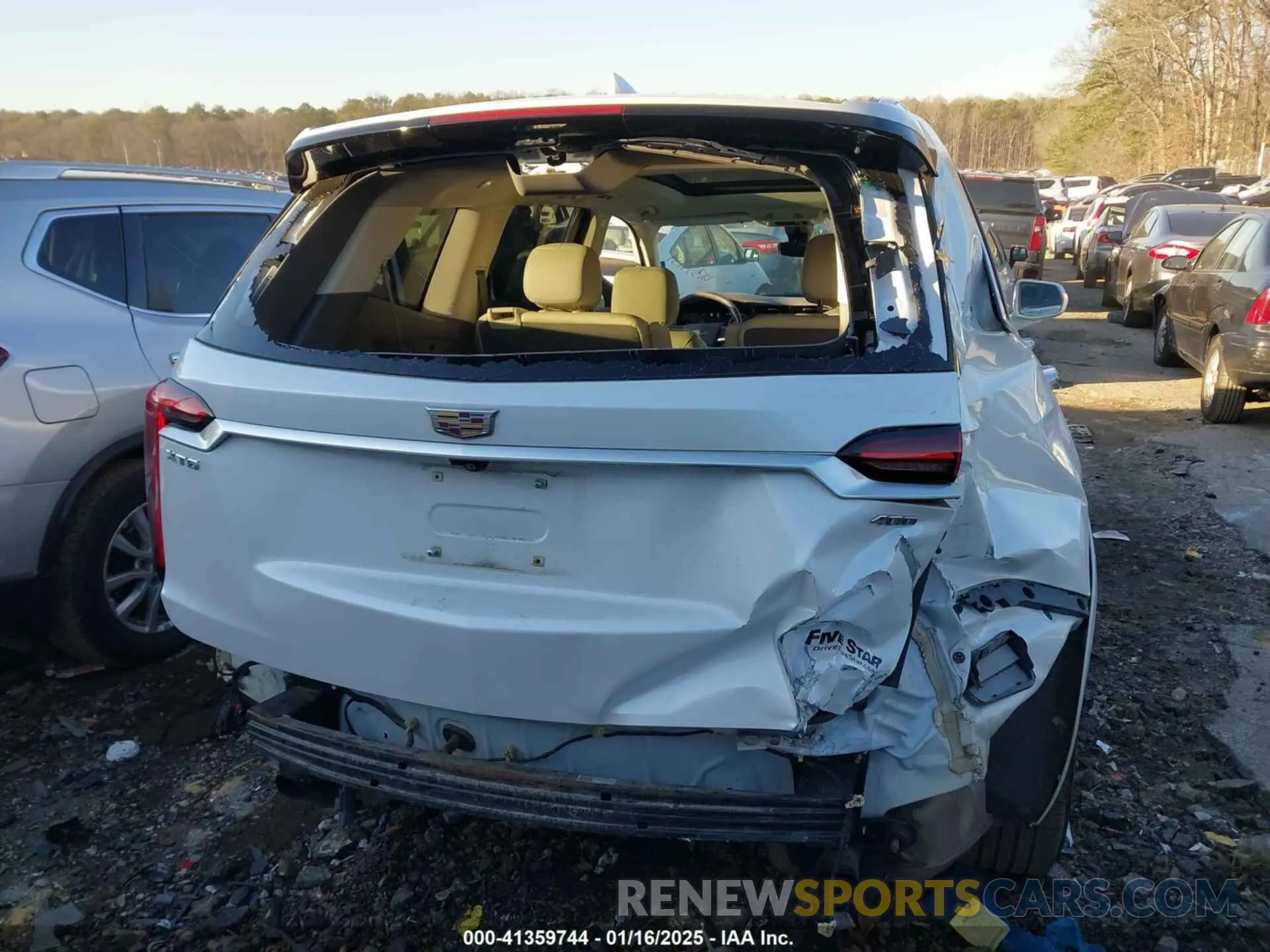 6 Photograph of a damaged car 1GYKPCRSXLZ207533 CADILLAC XT6 2020