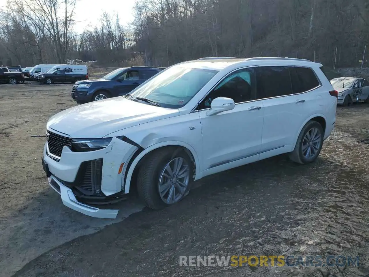 1 Photograph of a damaged car 1GYKPDRS0LZ115837 CADILLAC XT6 2020