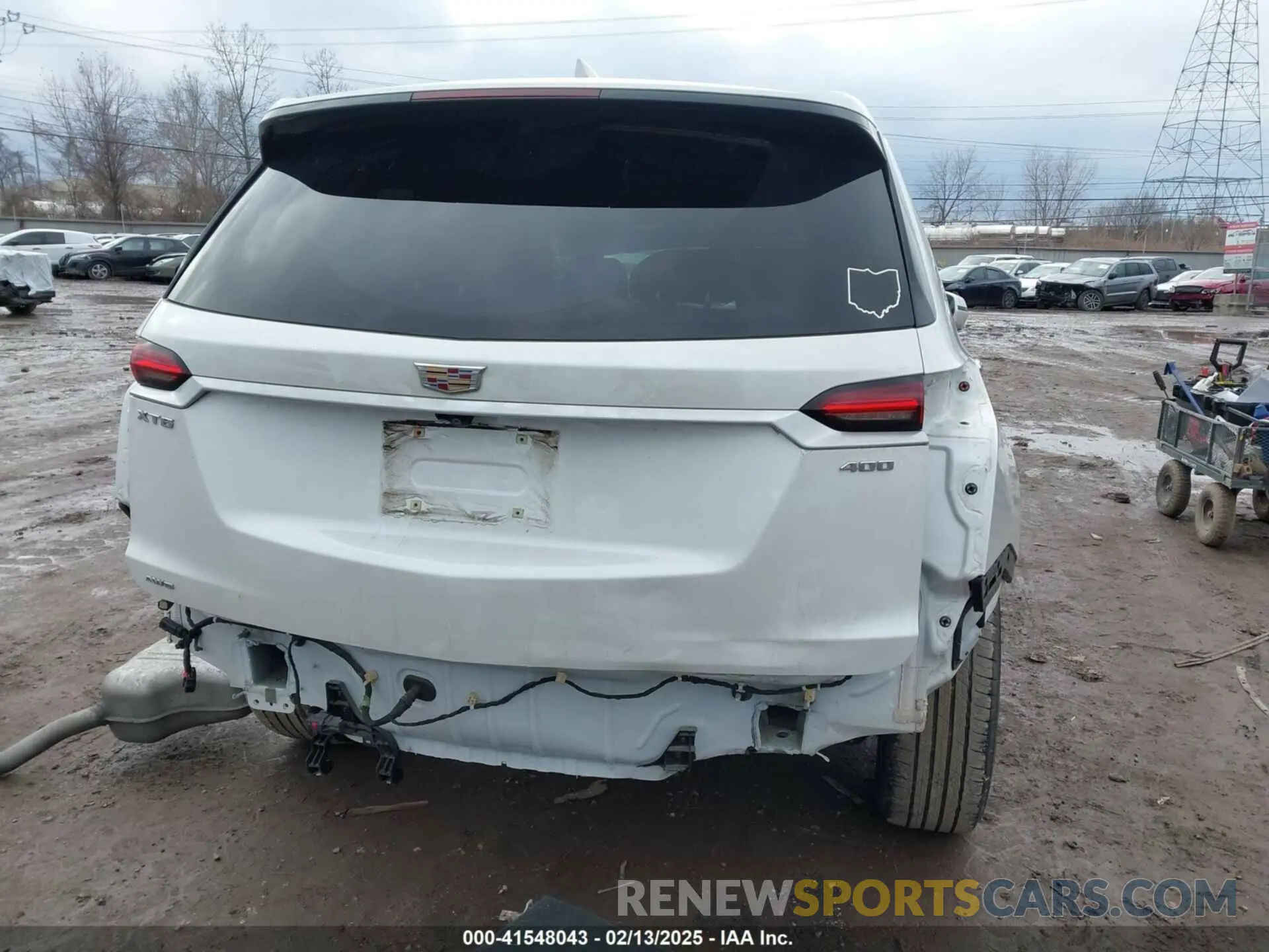 17 Photograph of a damaged car 1GYKPDRS1LZ132341 CADILLAC XT6 2020