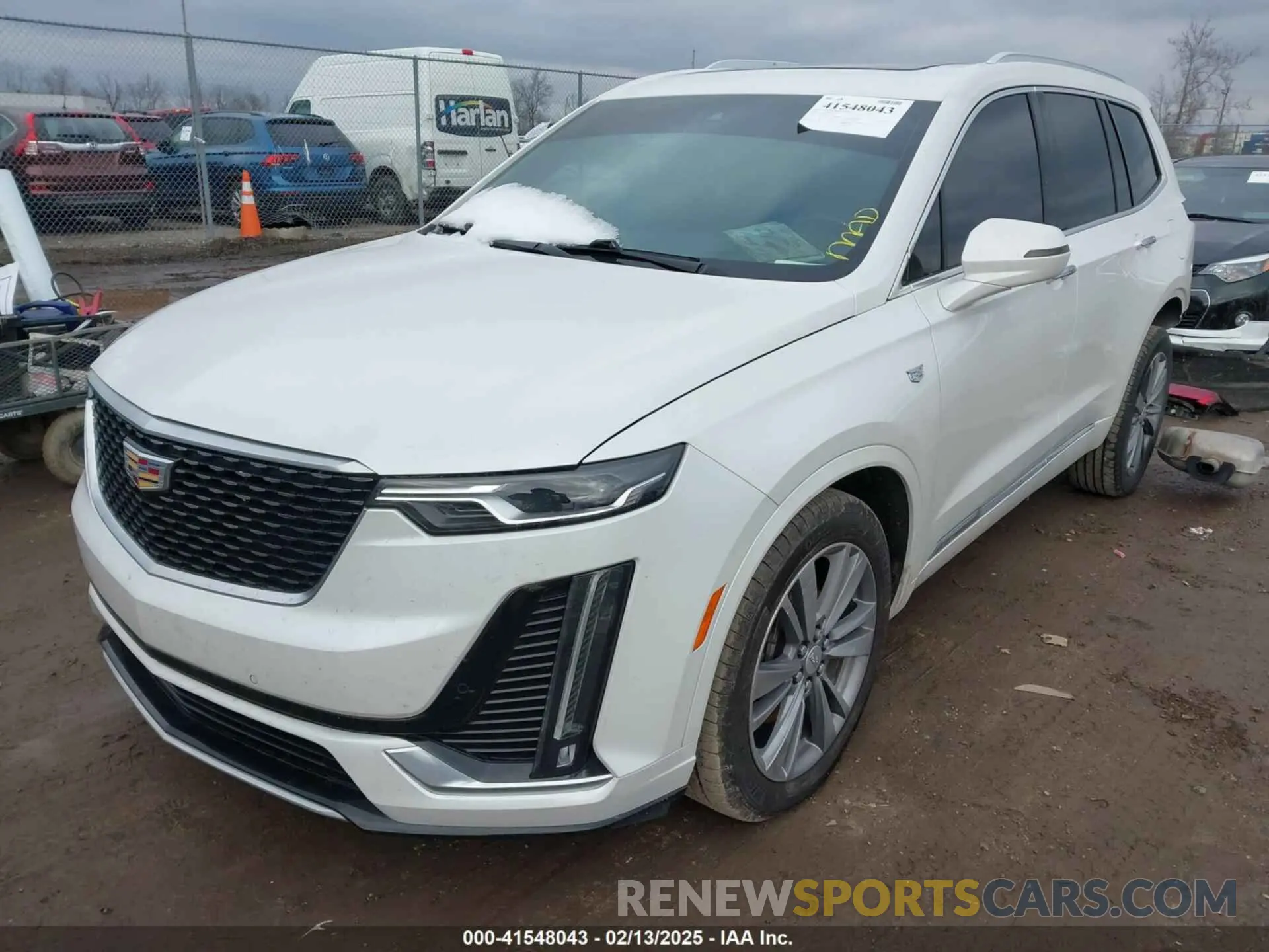 2 Photograph of a damaged car 1GYKPDRS1LZ132341 CADILLAC XT6 2020