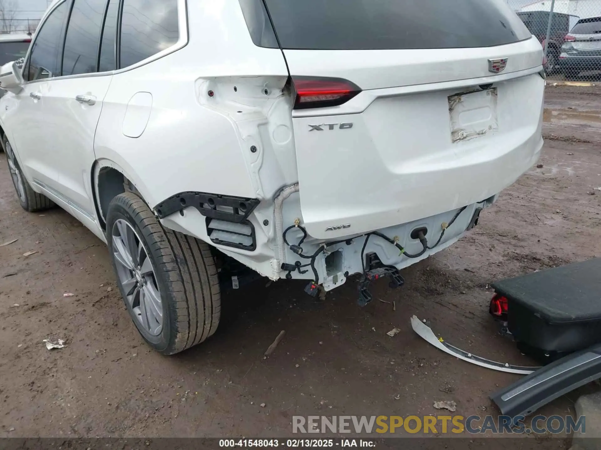 22 Photograph of a damaged car 1GYKPDRS1LZ132341 CADILLAC XT6 2020