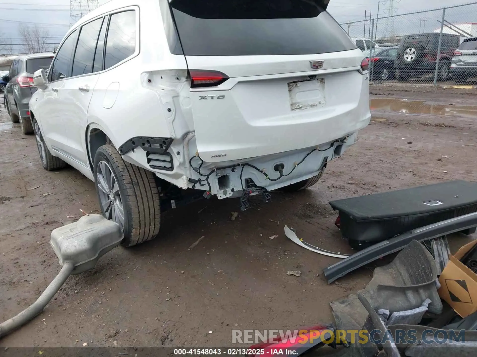 6 Photograph of a damaged car 1GYKPDRS1LZ132341 CADILLAC XT6 2020