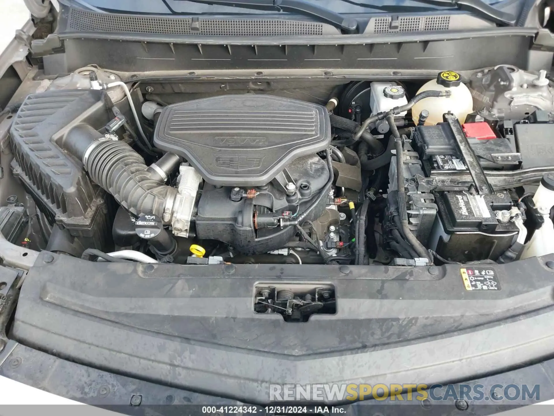 10 Photograph of a damaged car 1GYKPDRS2LZ205541 CADILLAC XT6 2020
