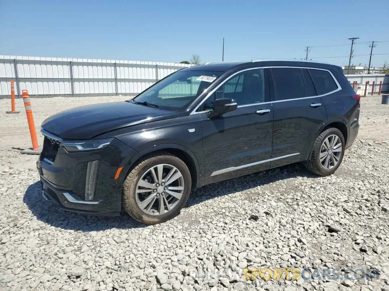 1 Photograph of a damaged car 1GYKPDRS4LZ232529 CADILLAC XT6 2020