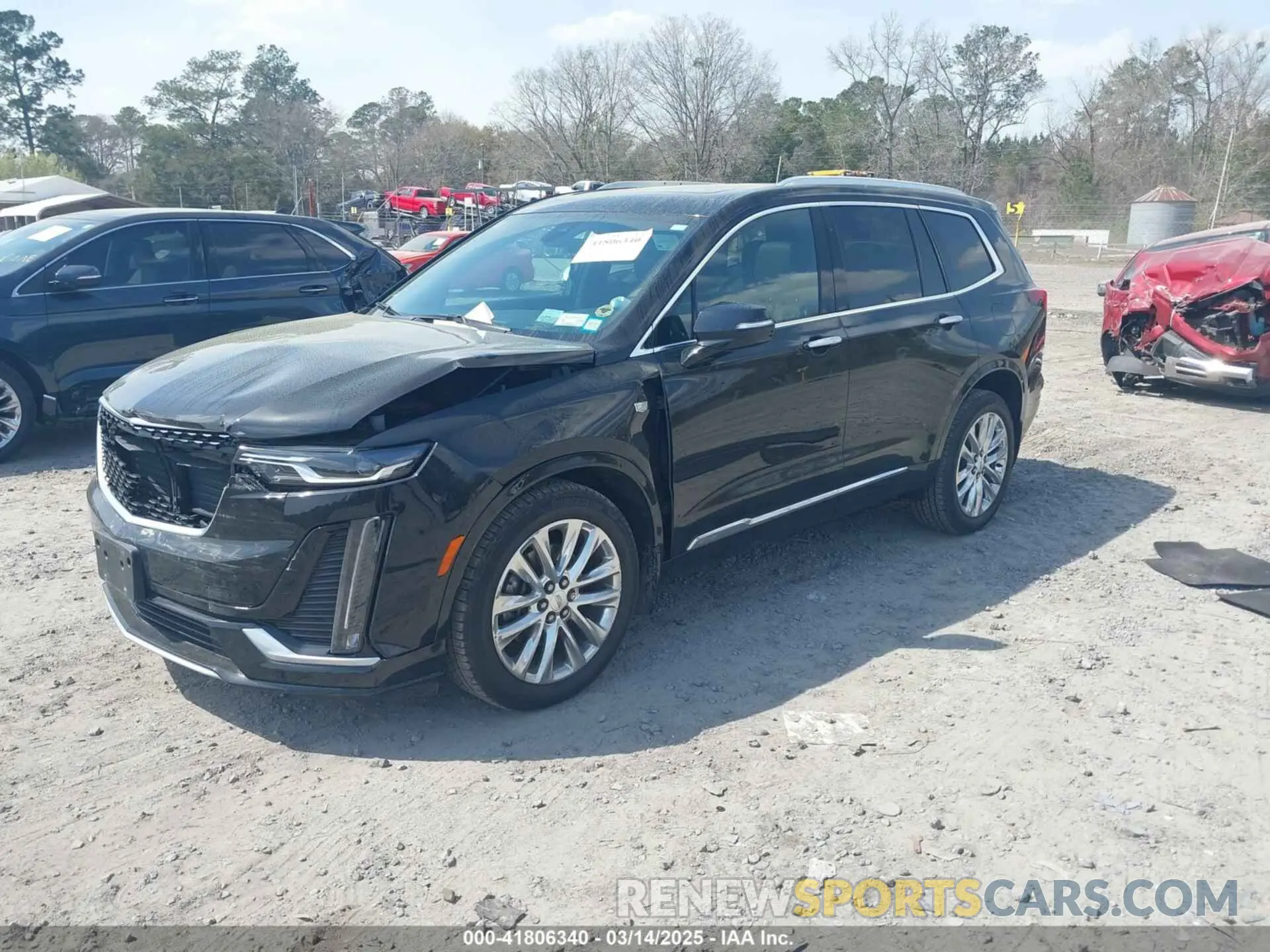 2 Photograph of a damaged car 1GYKPDRSXLZ157822 CADILLAC XT6 2020