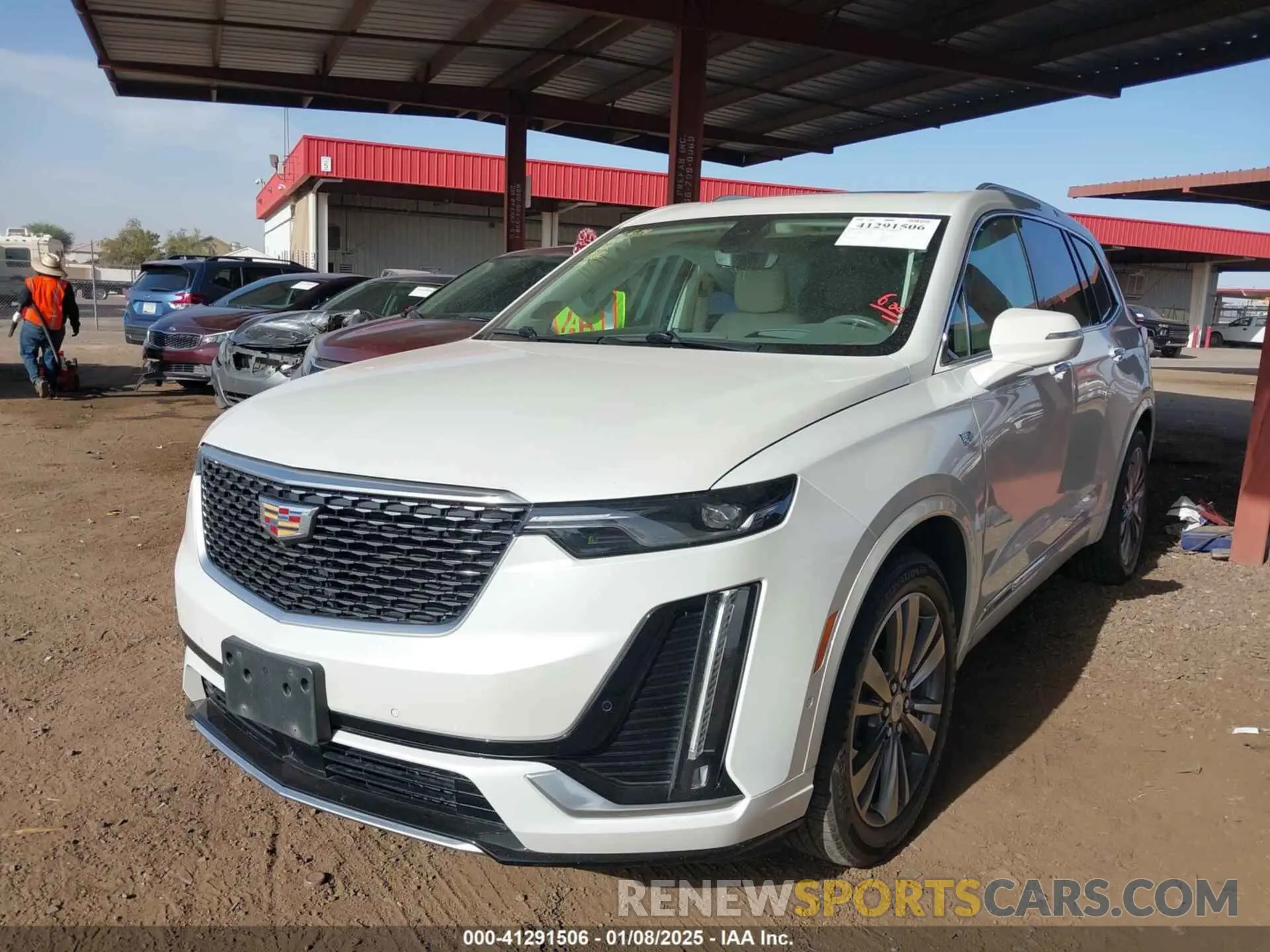 2 Photograph of a damaged car 1GYKPDRSXLZ236536 CADILLAC XT6 2020