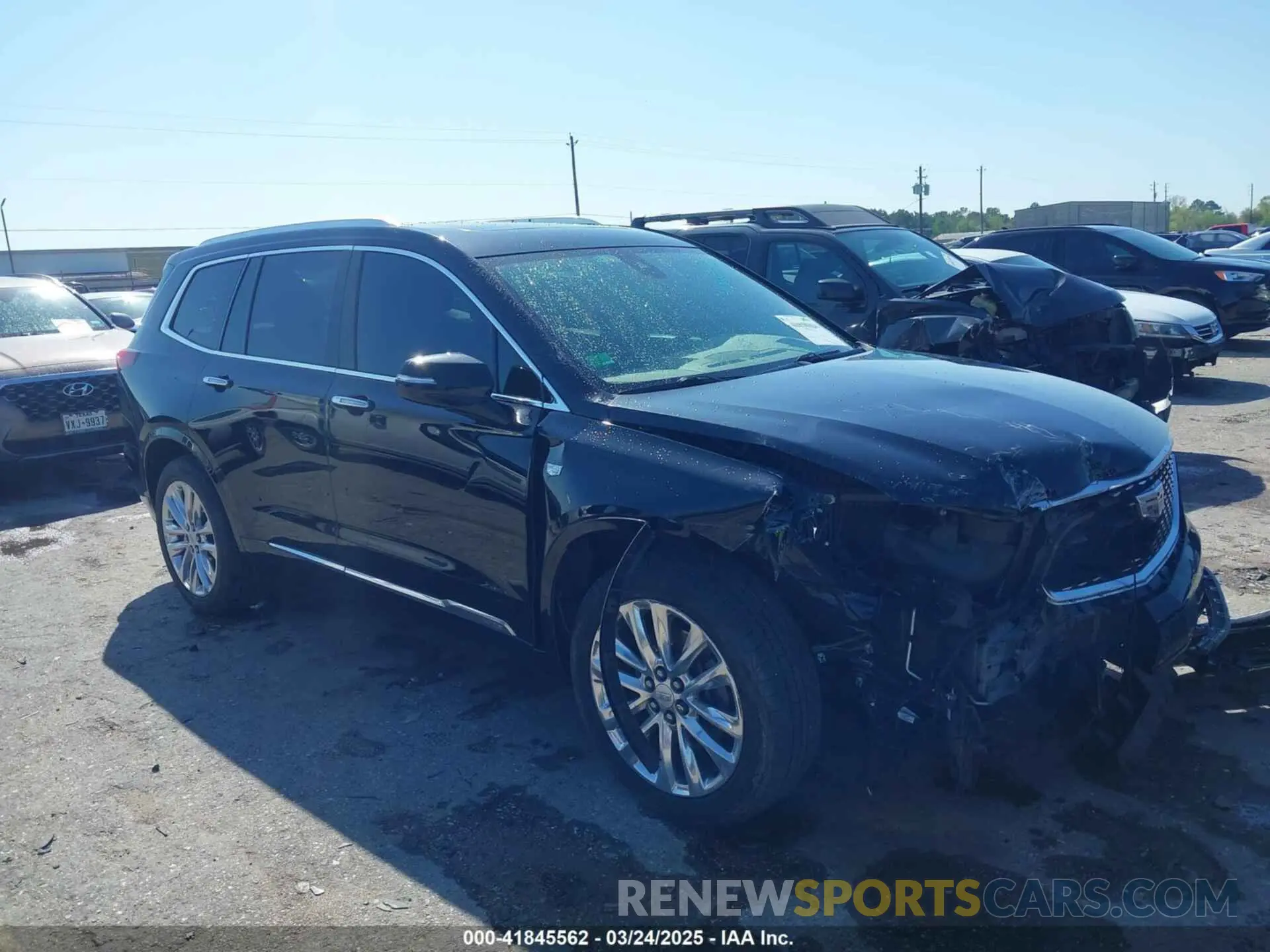 1 Photograph of a damaged car 1GYKPERS0LZ232338 CADILLAC XT6 2020