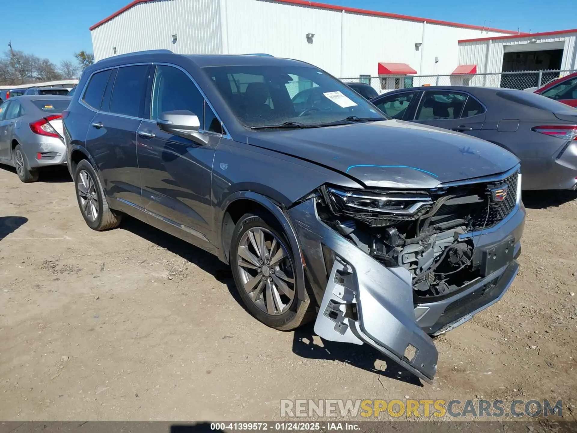 1 Photograph of a damaged car 1GYKPFRS2LZ232010 CADILLAC XT6 2020