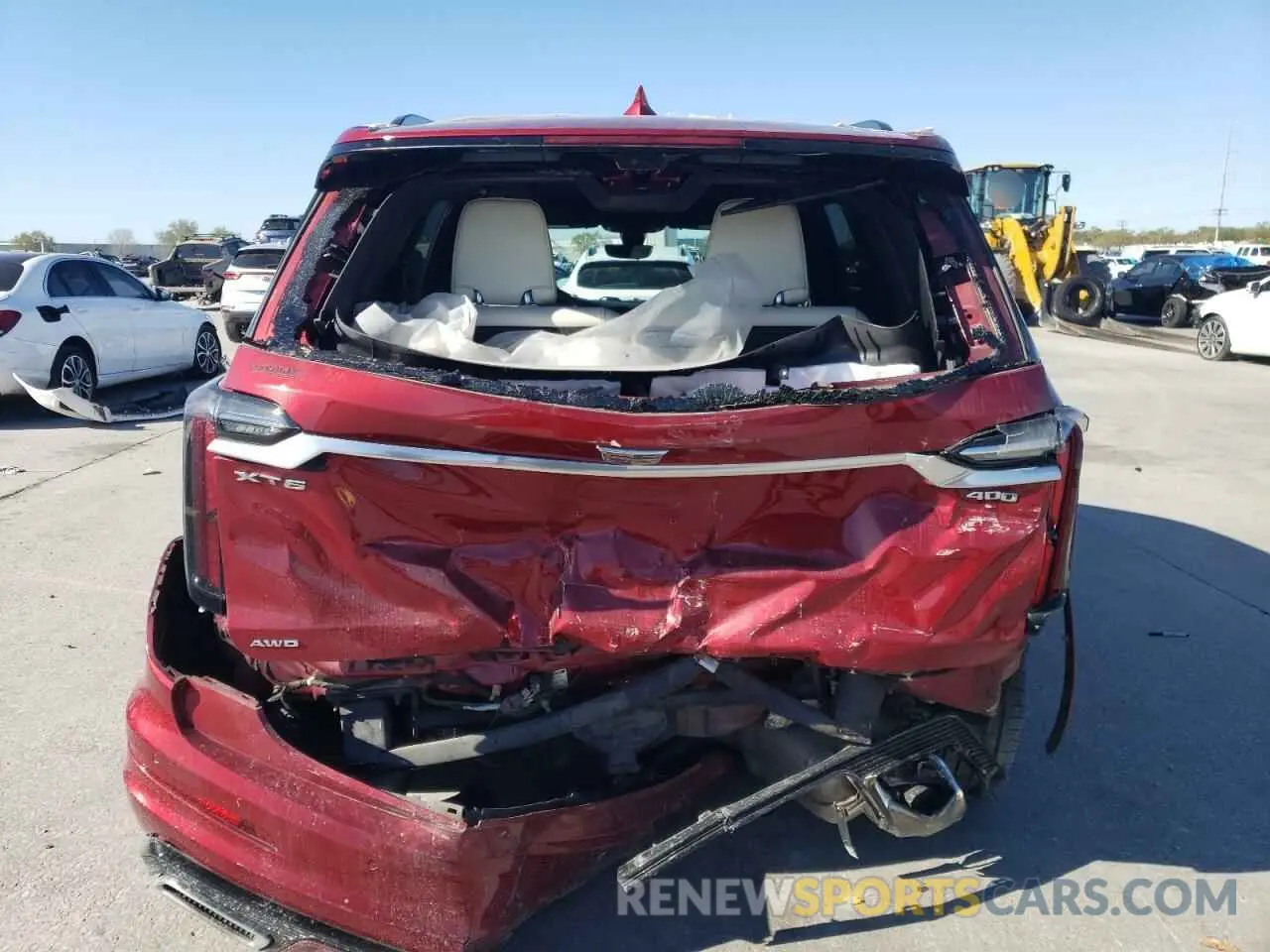 6 Photograph of a damaged car 1GYKPGRS0LZ105732 CADILLAC XT6 2020