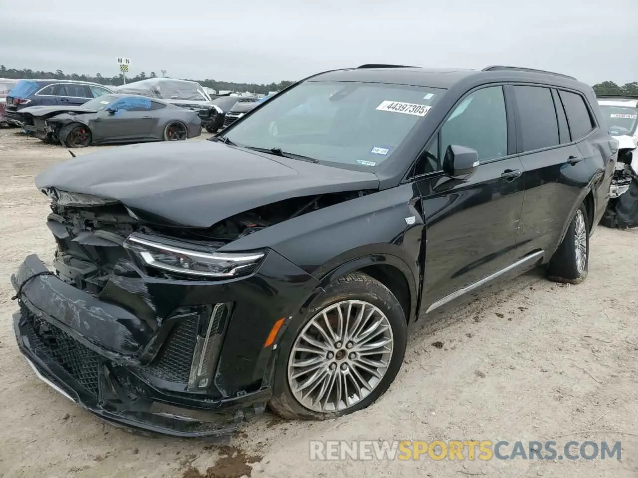1 Photograph of a damaged car 1GYKPGRS0LZ173920 CADILLAC XT6 2020