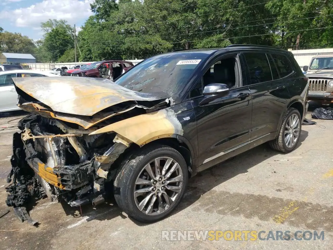1 Photograph of a damaged car 1GYKPGRS1LZ121874 CADILLAC XT6 2020