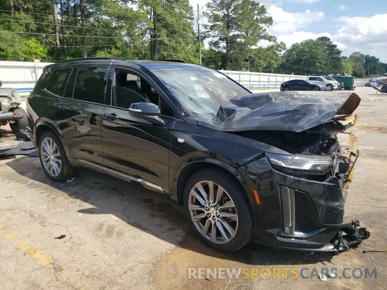 4 Photograph of a damaged car 1GYKPGRS1LZ121874 CADILLAC XT6 2020