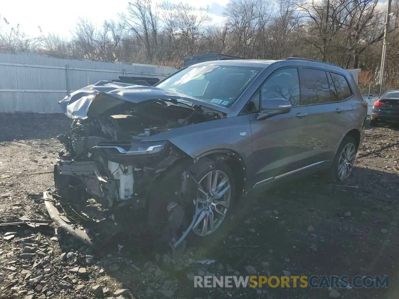 1 Photograph of a damaged car 1GYKPGRS4LZ131864 CADILLAC XT6 2020