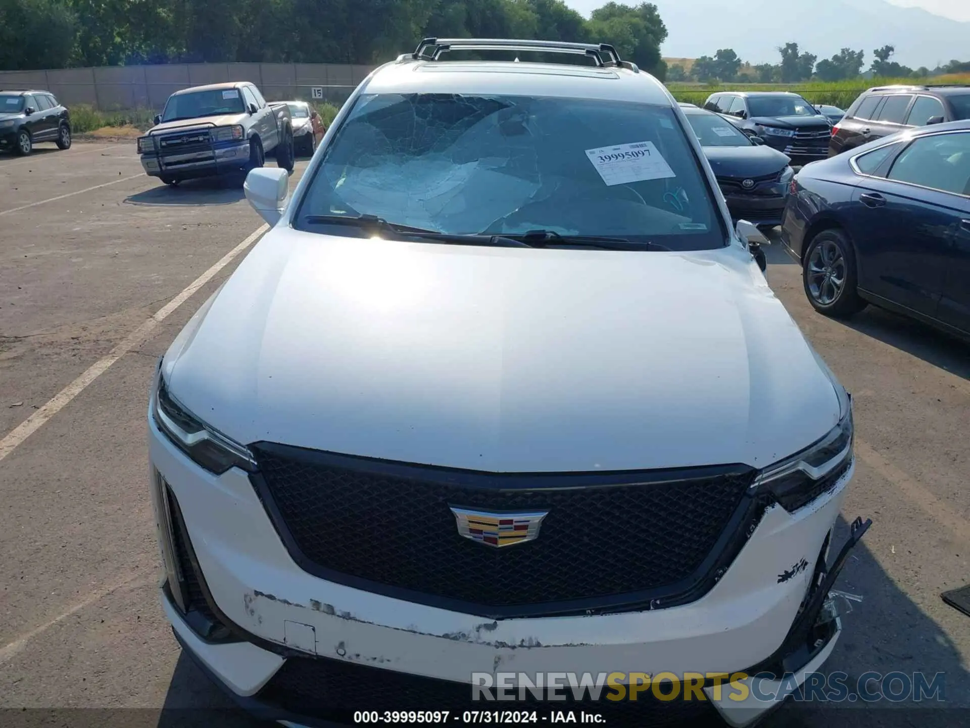12 Photograph of a damaged car 1GYKPGRS5LZ115883 CADILLAC XT6 2020