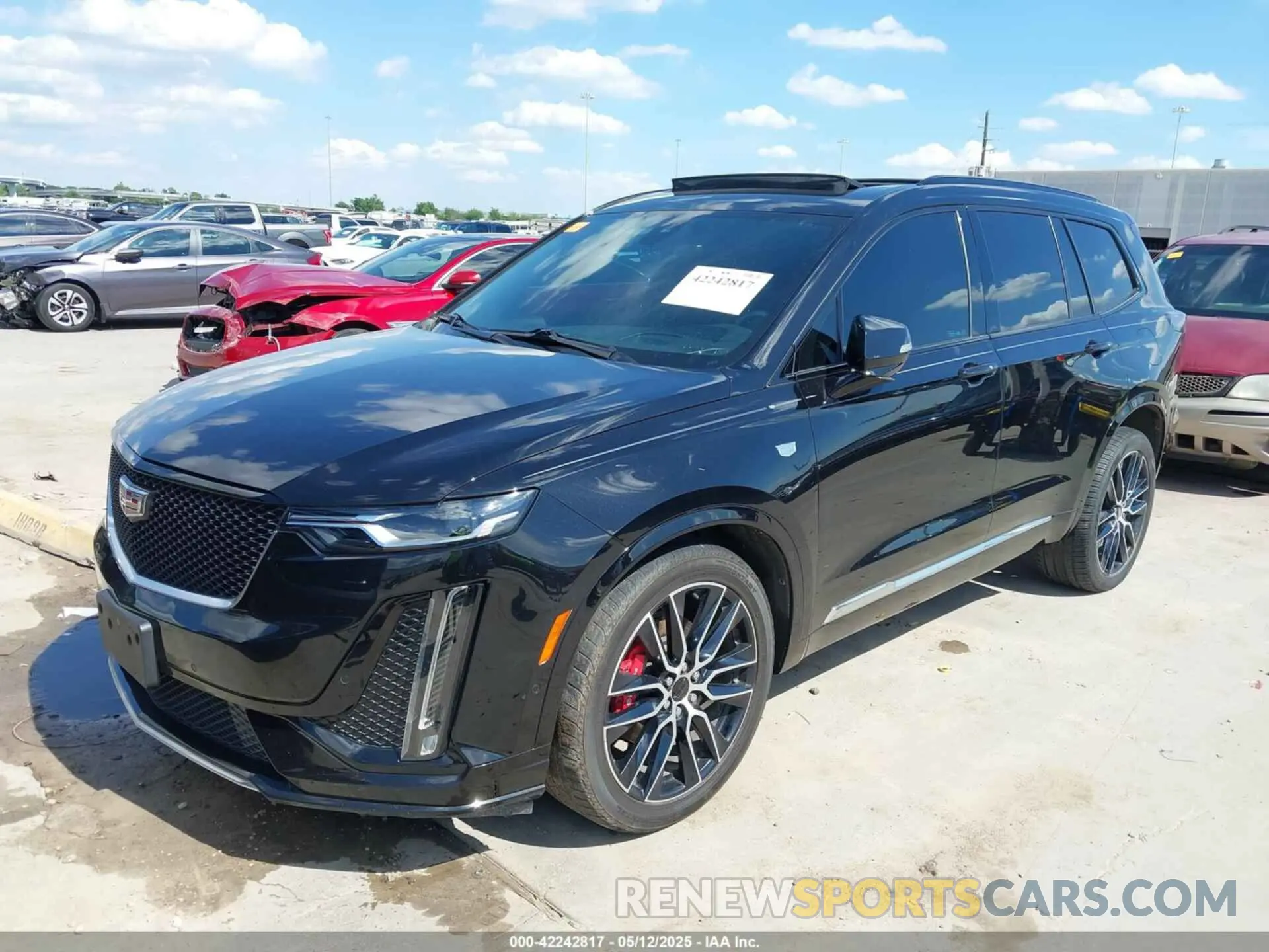 2 Photograph of a damaged car 1GYKPGRS7LZ173655 CADILLAC XT6 2020