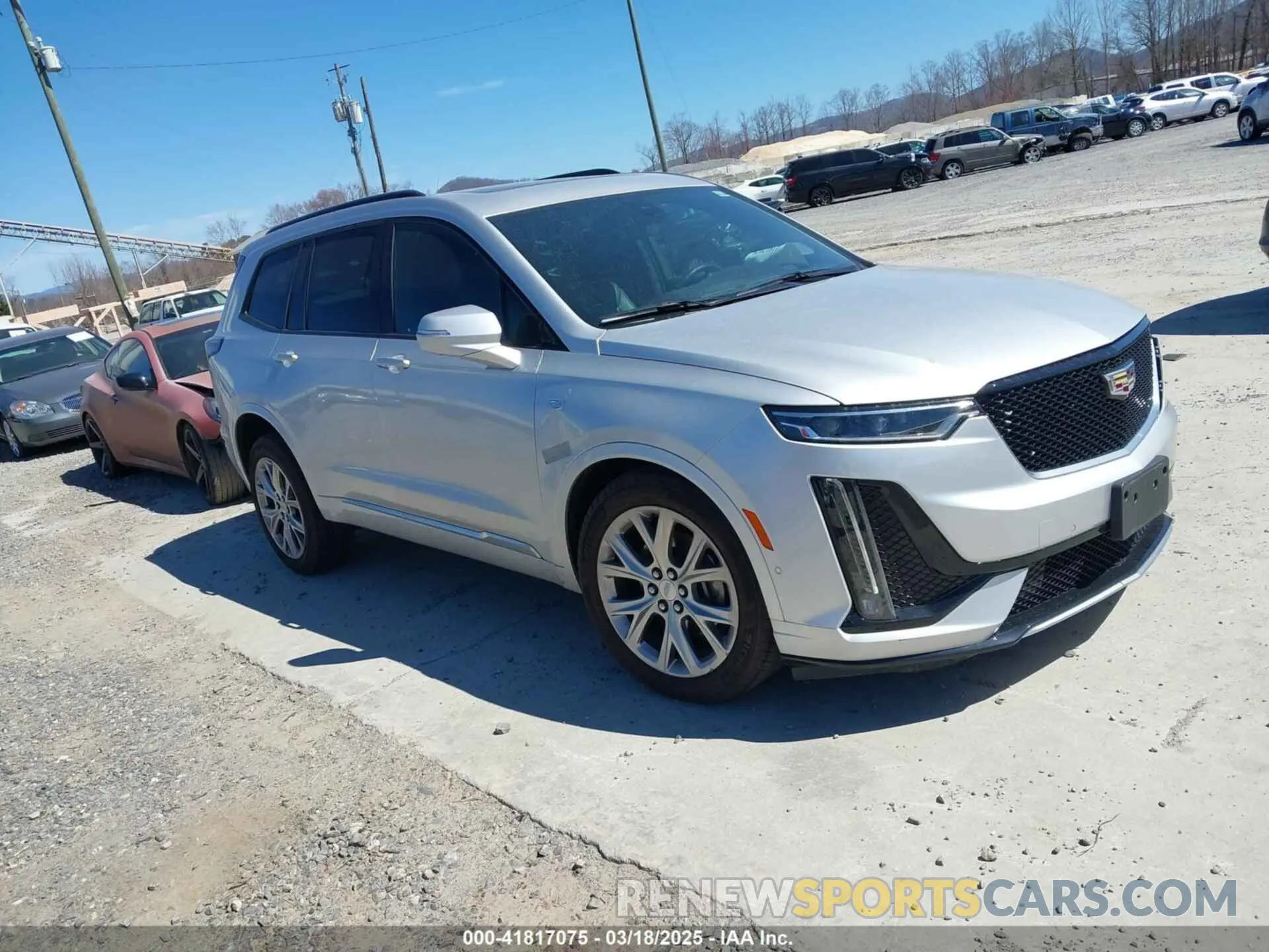1 Photograph of a damaged car 1GYKPGRS8LZ101542 CADILLAC XT6 2020