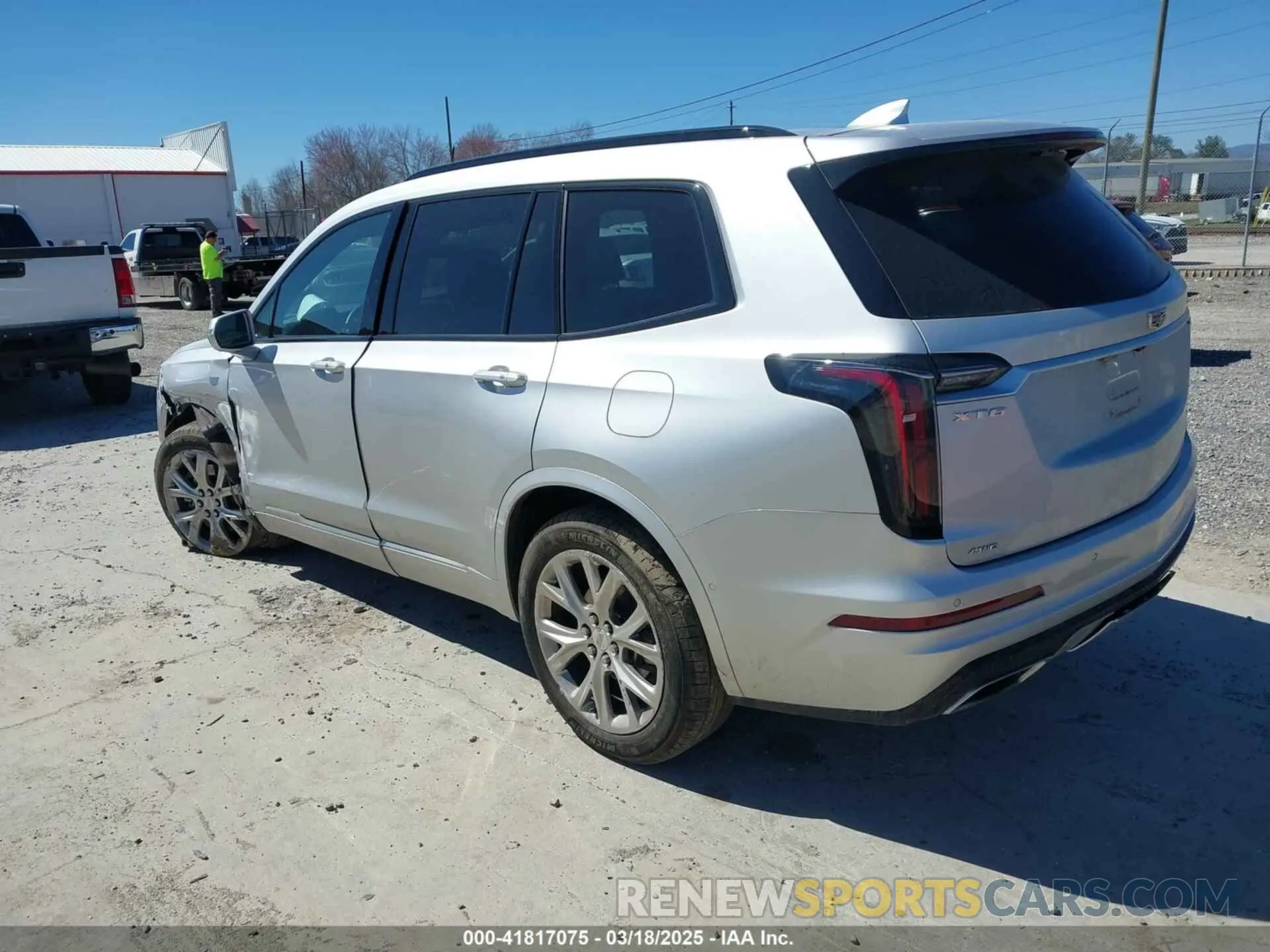3 Photograph of a damaged car 1GYKPGRS8LZ101542 CADILLAC XT6 2020