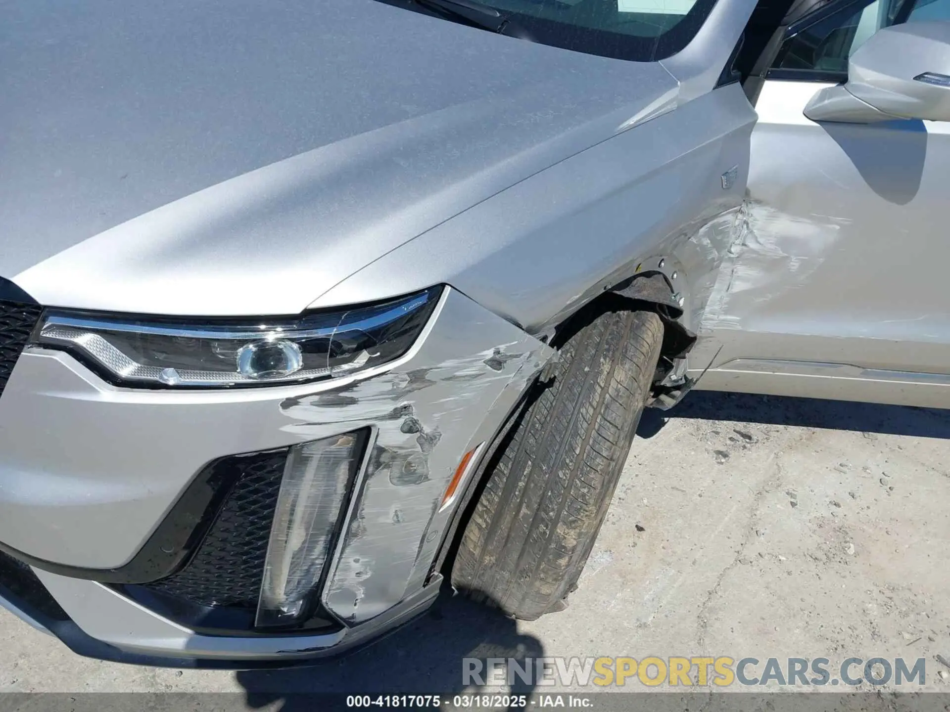 6 Photograph of a damaged car 1GYKPGRS8LZ101542 CADILLAC XT6 2020