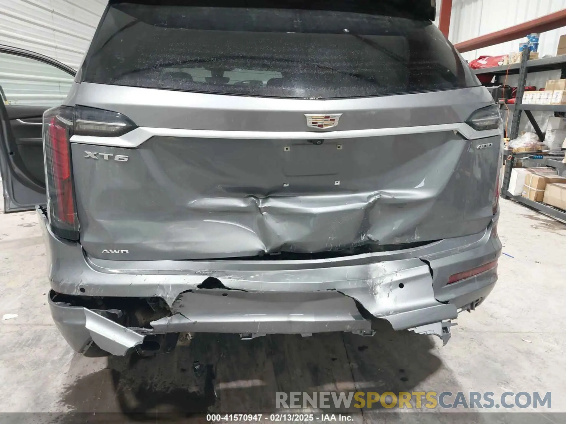 6 Photograph of a damaged car 1GYKPGRS8LZ103372 CADILLAC XT6 2020