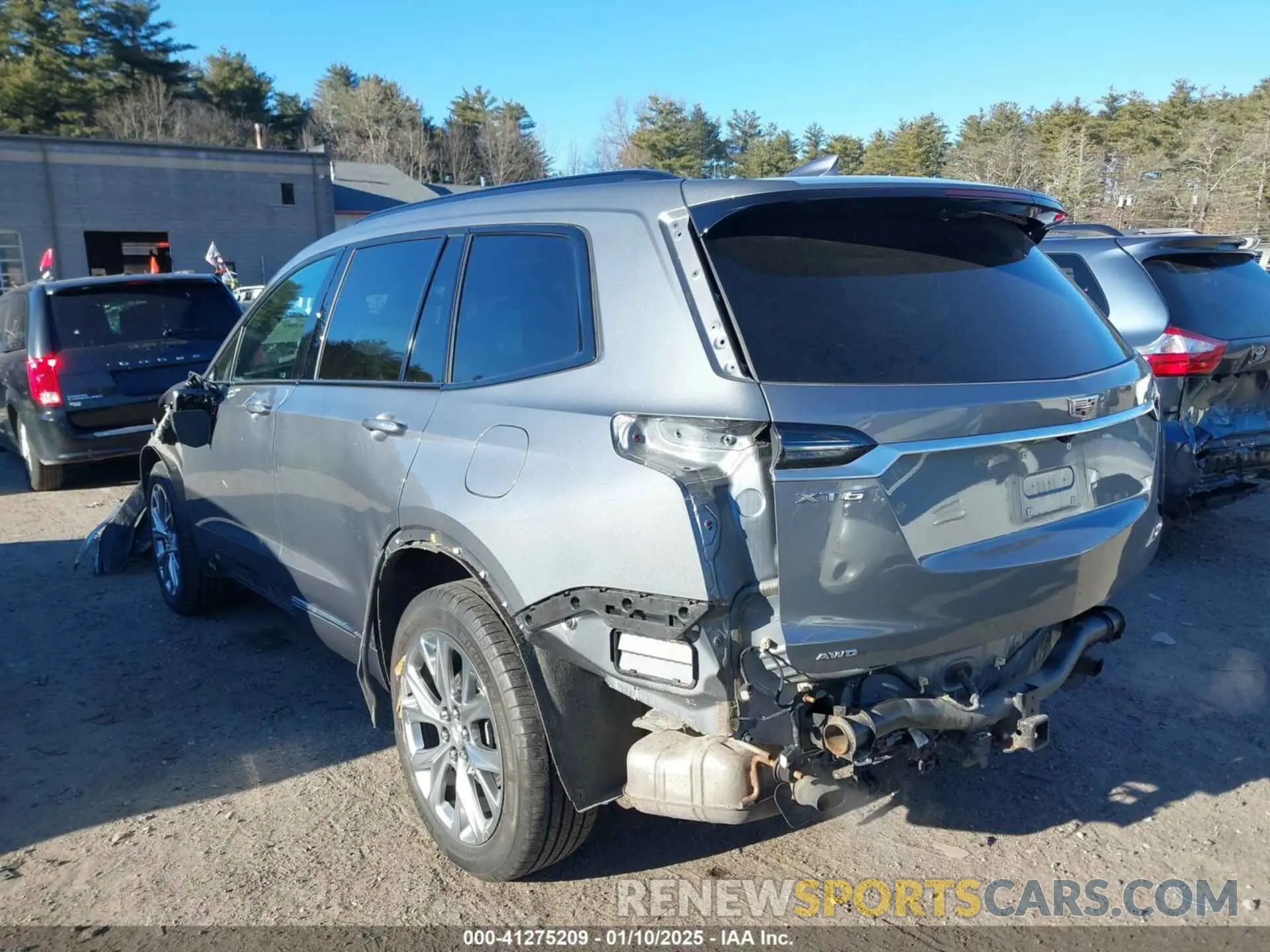 15 Photograph of a damaged car 1GYKPGRS8LZ150613 CADILLAC XT6 2020