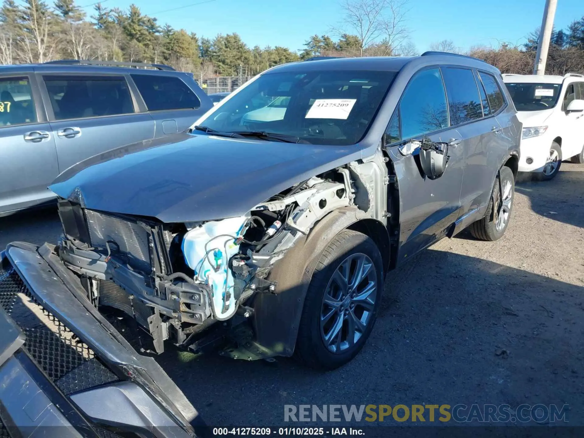 2 Photograph of a damaged car 1GYKPGRS8LZ150613 CADILLAC XT6 2020