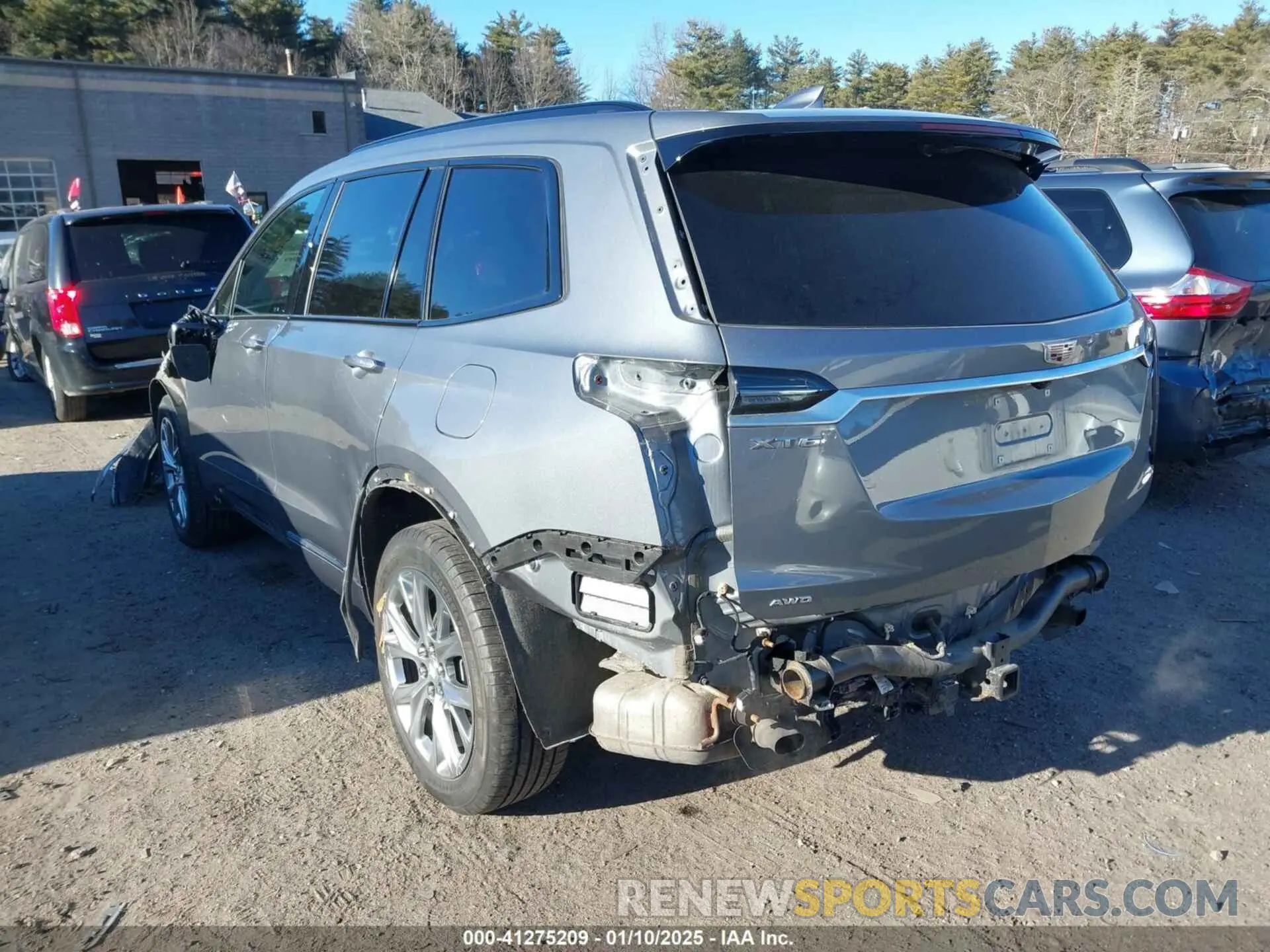 3 Photograph of a damaged car 1GYKPGRS8LZ150613 CADILLAC XT6 2020