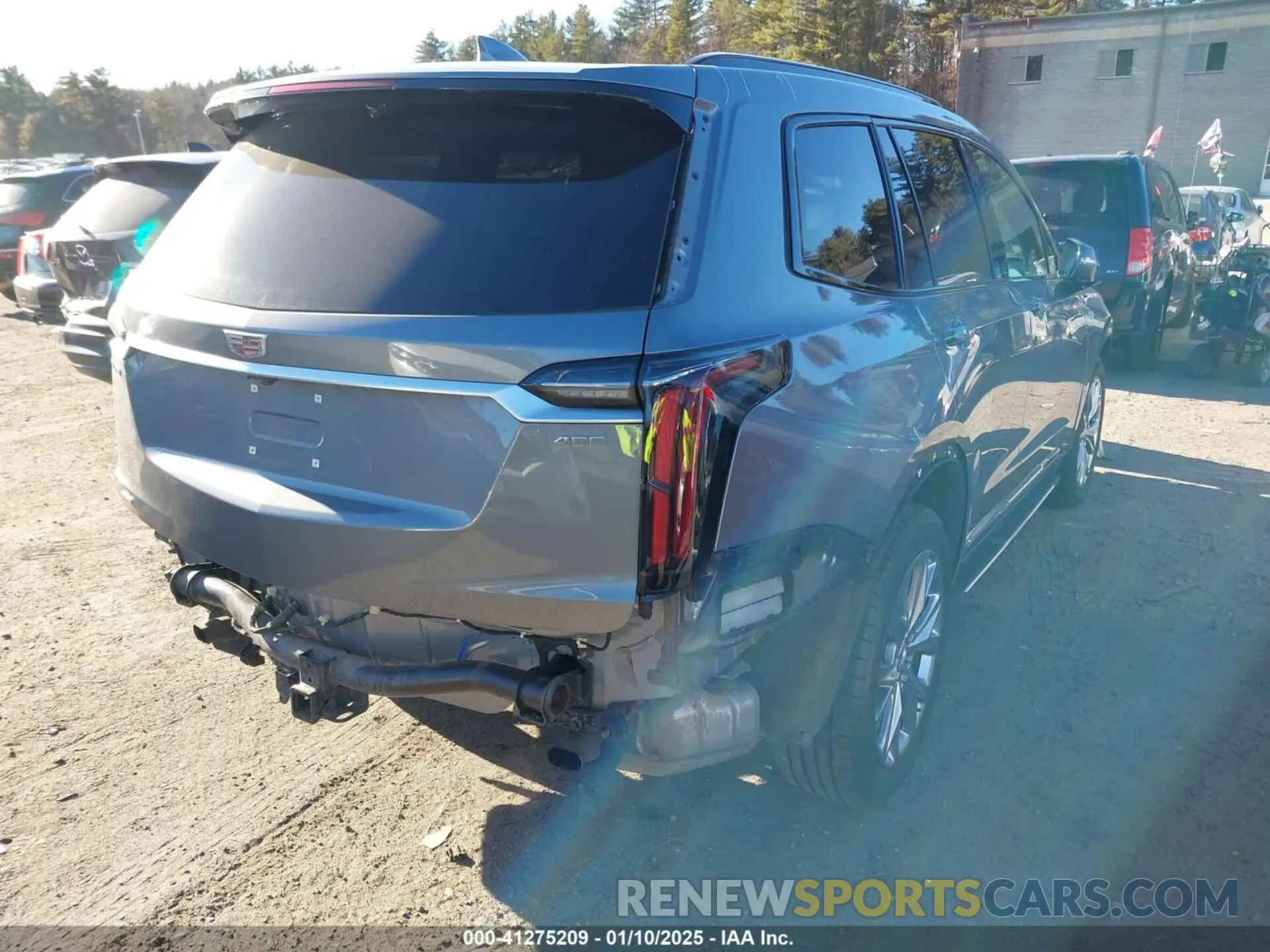4 Photograph of a damaged car 1GYKPGRS8LZ150613 CADILLAC XT6 2020