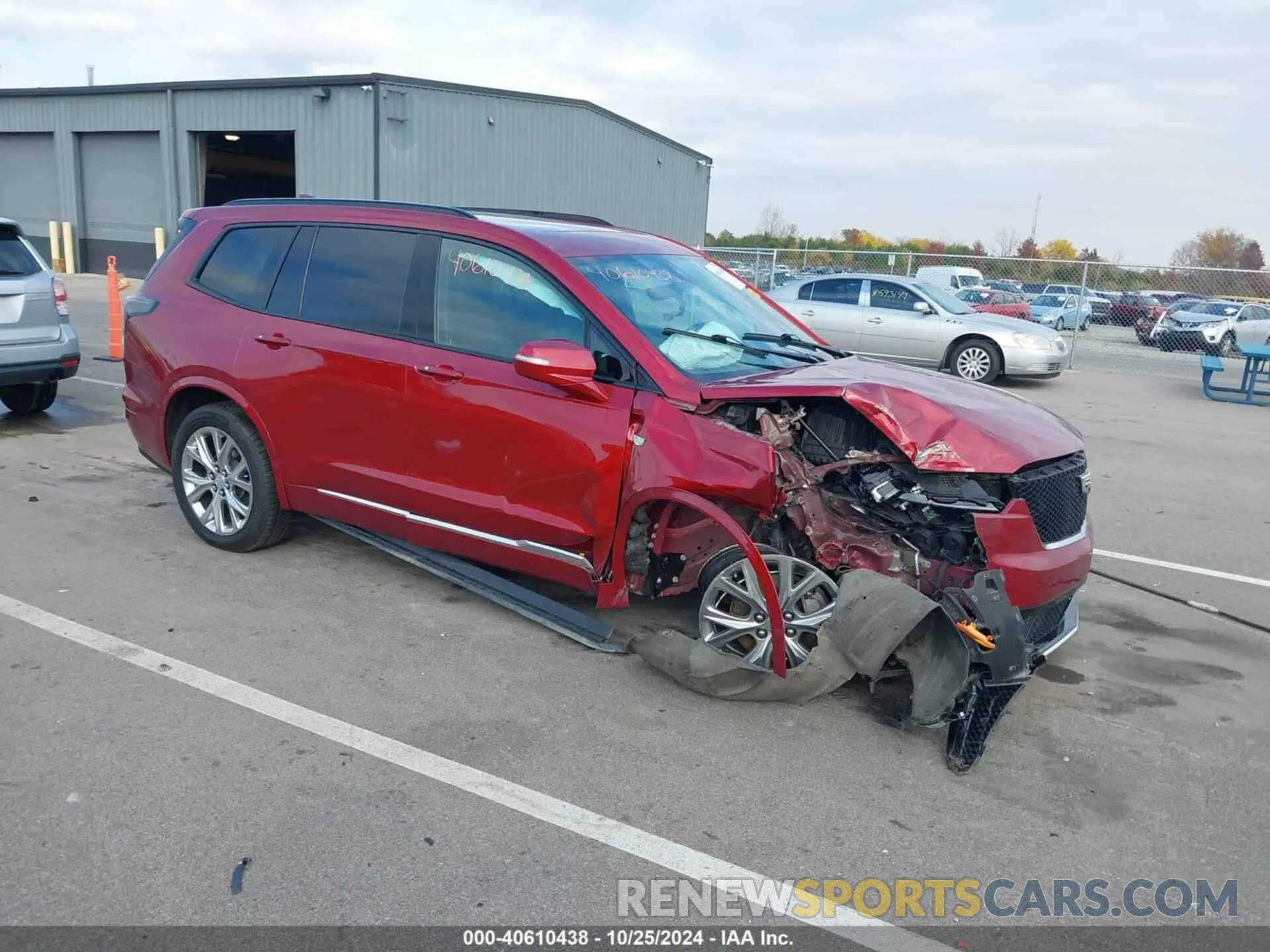 1 Photograph of a damaged car 1GYKPHRS1LZ201472 CADILLAC XT6 2020