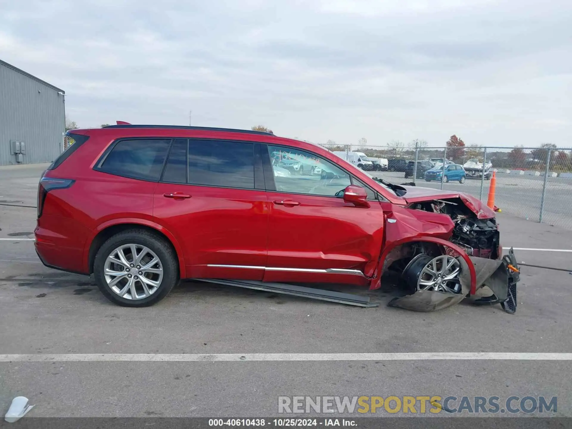13 Photograph of a damaged car 1GYKPHRS1LZ201472 CADILLAC XT6 2020