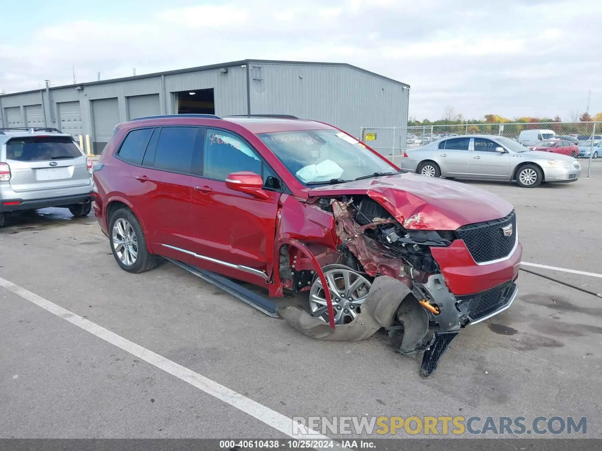 6 Photograph of a damaged car 1GYKPHRS1LZ201472 CADILLAC XT6 2020