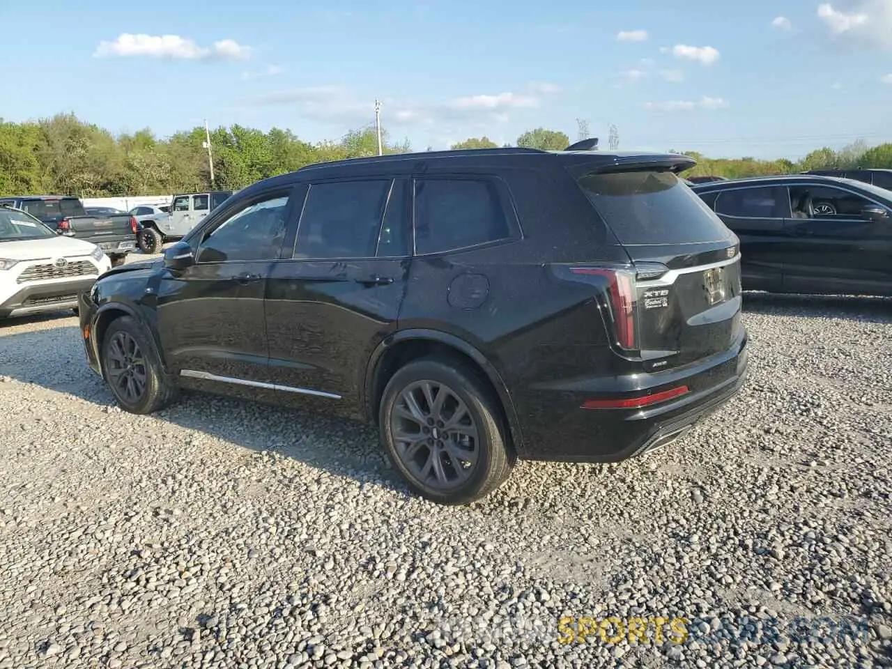 2 Photograph of a damaged car 1GYKPHRS6LZ135985 CADILLAC XT6 2020