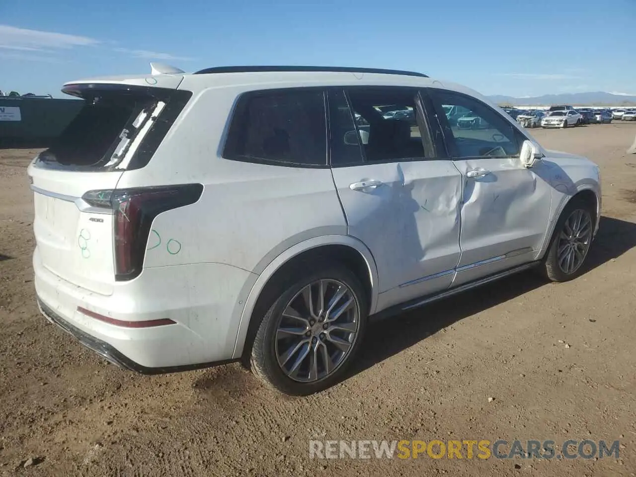 3 Photograph of a damaged car 1GYKPHRS7LZ109699 CADILLAC XT6 2020