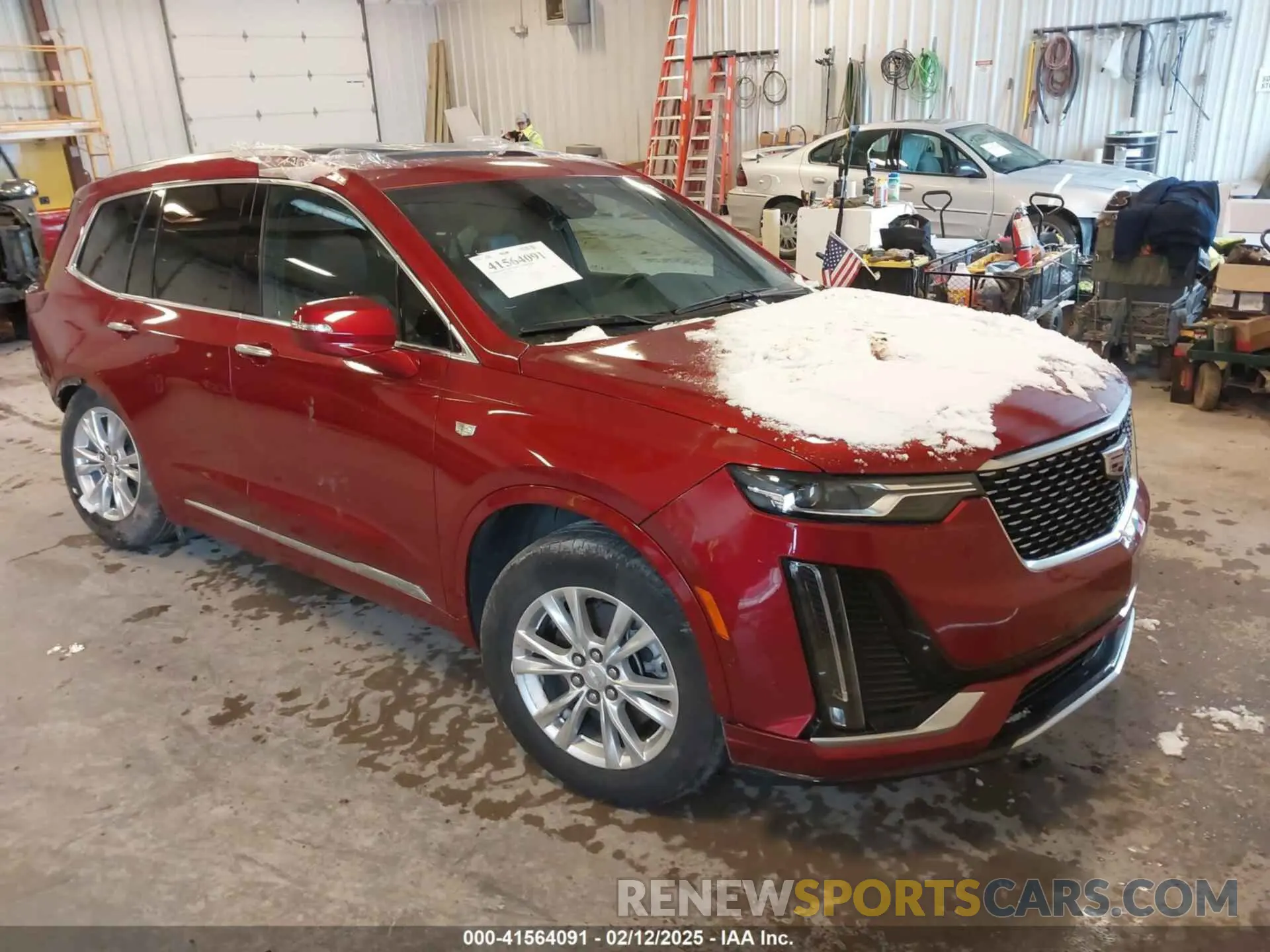 1 Photograph of a damaged car 1GYKPBR47MZ171653 CADILLAC XT6 2021