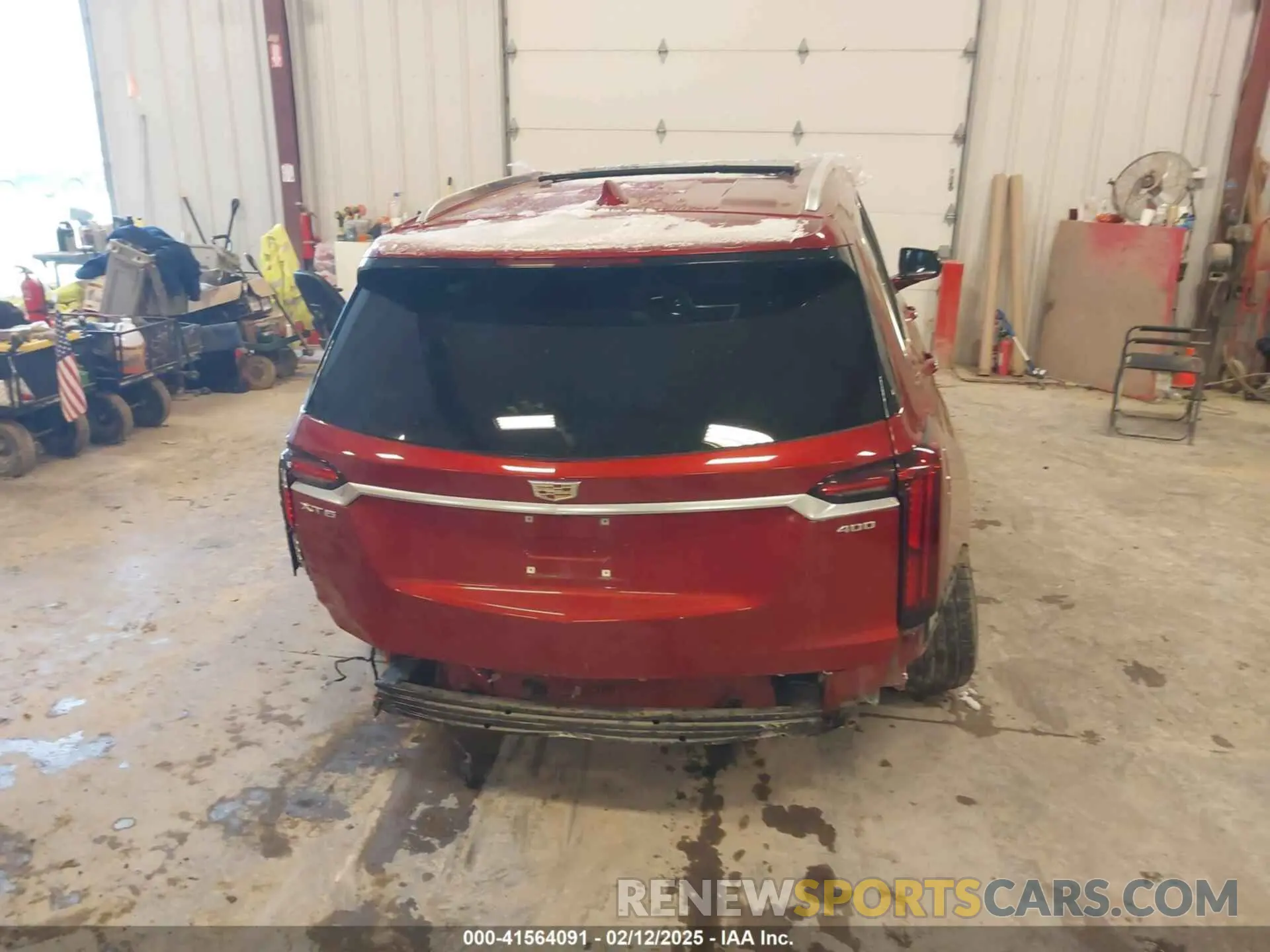 16 Photograph of a damaged car 1GYKPBR47MZ171653 CADILLAC XT6 2021