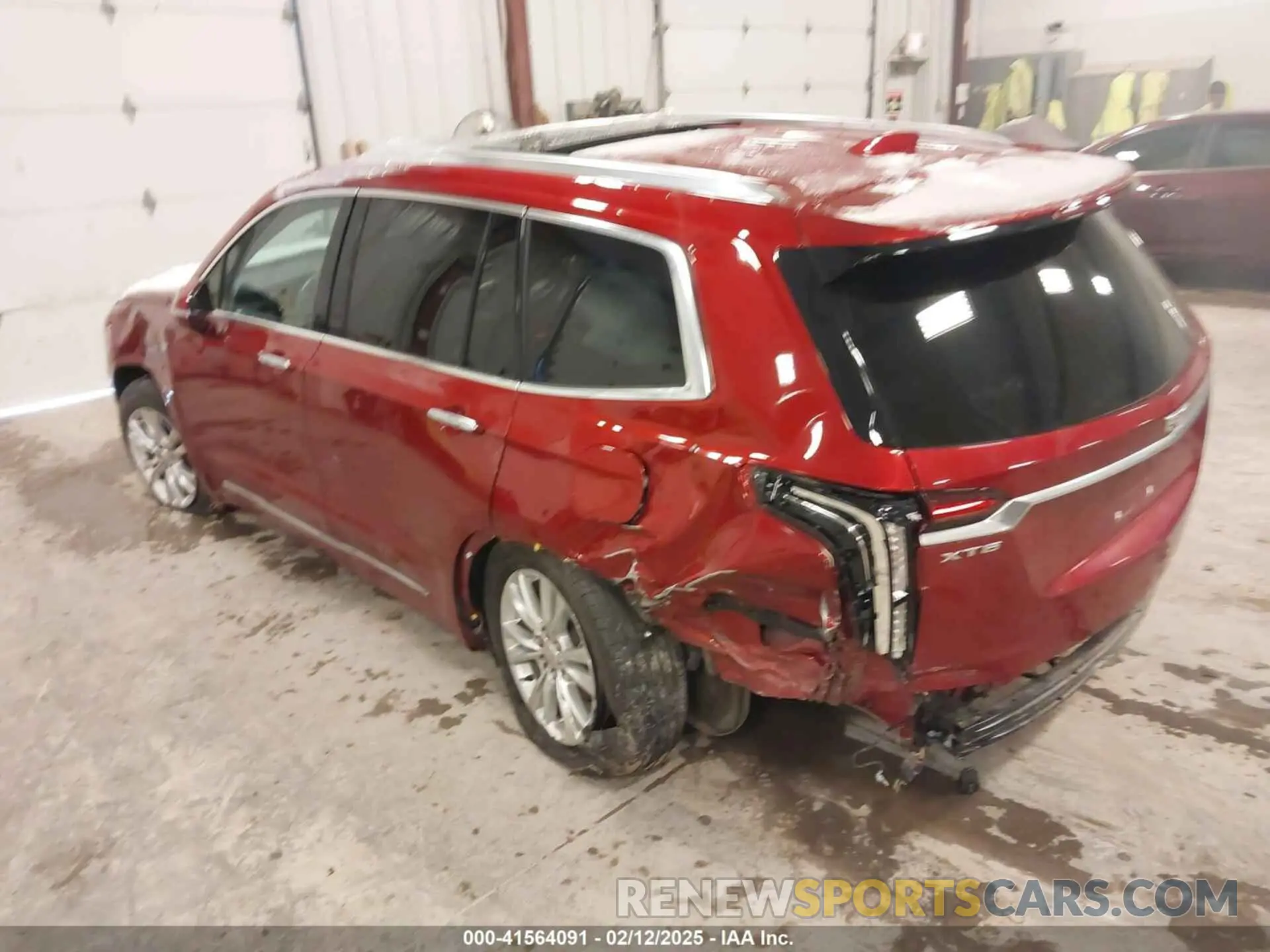 3 Photograph of a damaged car 1GYKPBR47MZ171653 CADILLAC XT6 2021