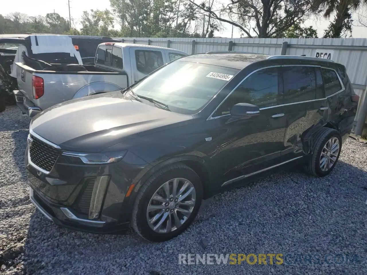 1 Photograph of a damaged car 1GYKPCRS1MZ199288 CADILLAC XT6 2021