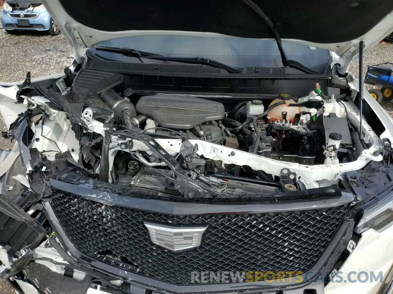 11 Photograph of a damaged car 1GYKPCRS3MZ230783 CADILLAC XT6 2021