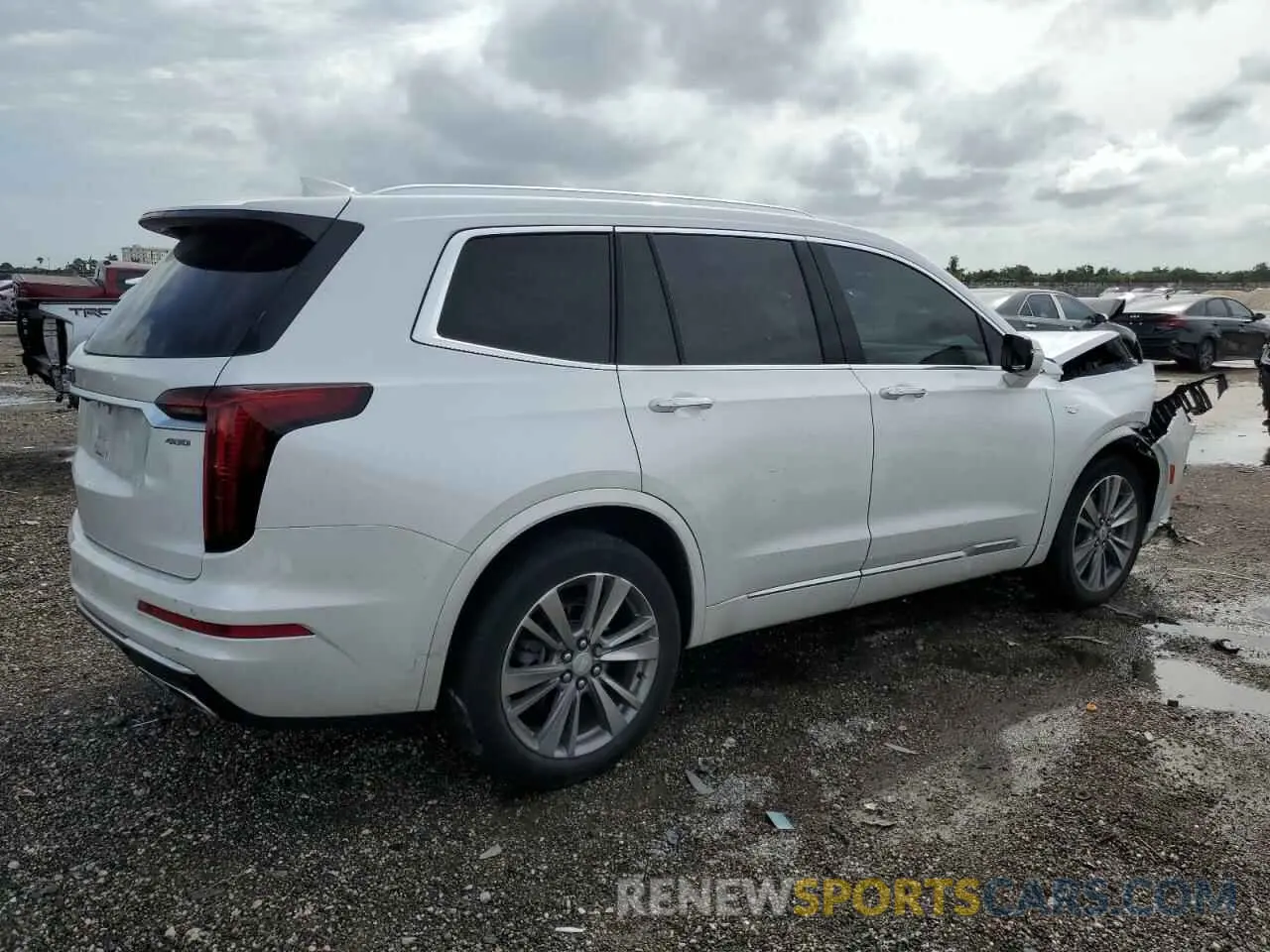 3 Photograph of a damaged car 1GYKPCRS3MZ230783 CADILLAC XT6 2021