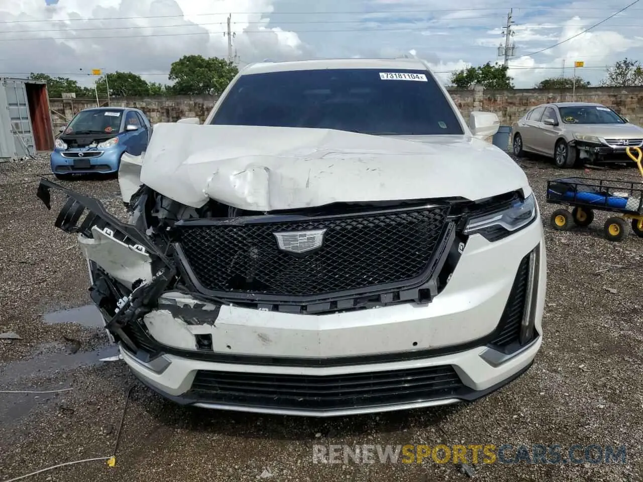 5 Photograph of a damaged car 1GYKPCRS3MZ230783 CADILLAC XT6 2021