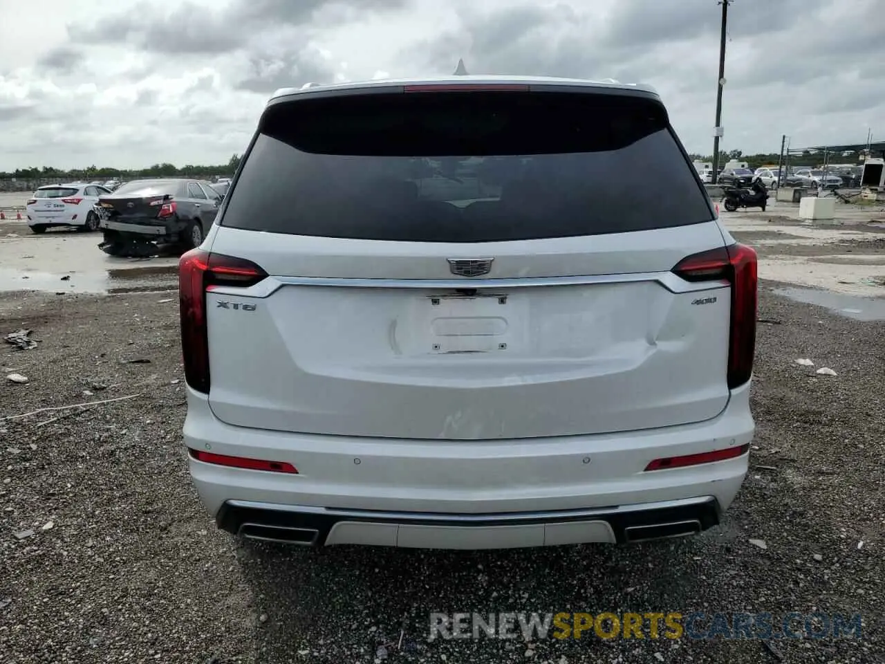 6 Photograph of a damaged car 1GYKPCRS3MZ230783 CADILLAC XT6 2021