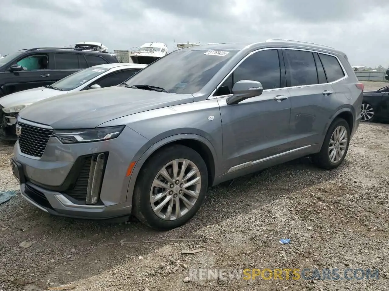 1 Photograph of a damaged car 1GYKPCRS5MZ173938 CADILLAC XT6 2021