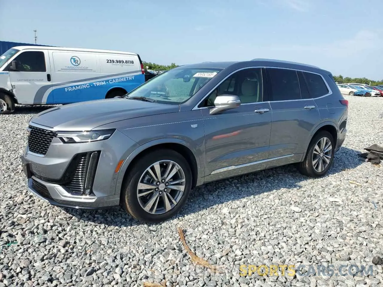 1 Photograph of a damaged car 1GYKPCRS5MZ197527 CADILLAC XT6 2021