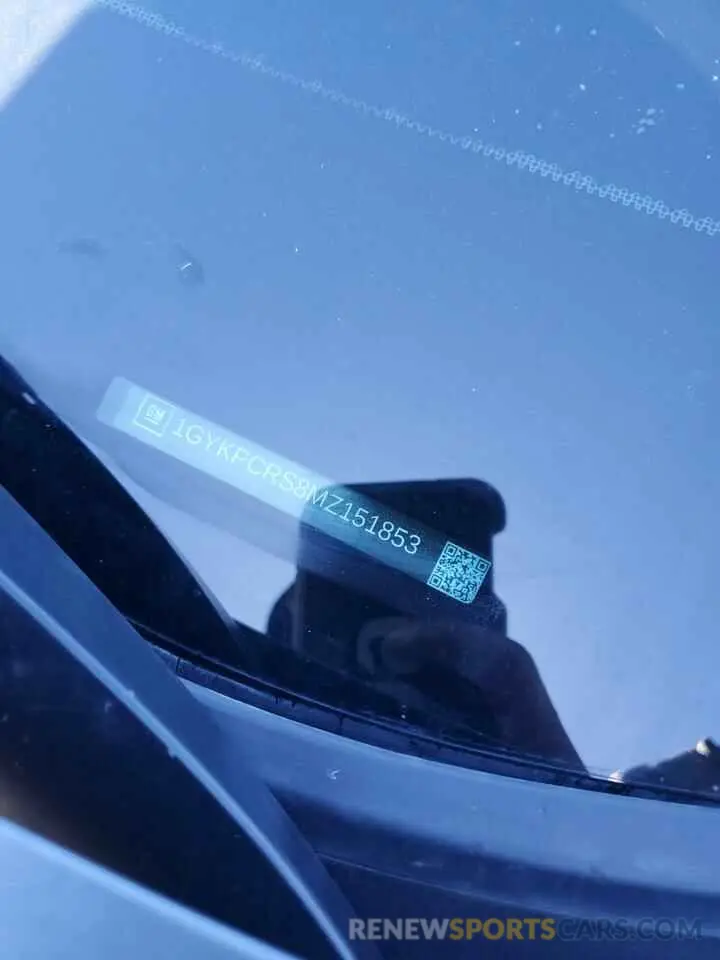 12 Photograph of a damaged car 1GYKPCRS8MZ151853 CADILLAC XT6 2021